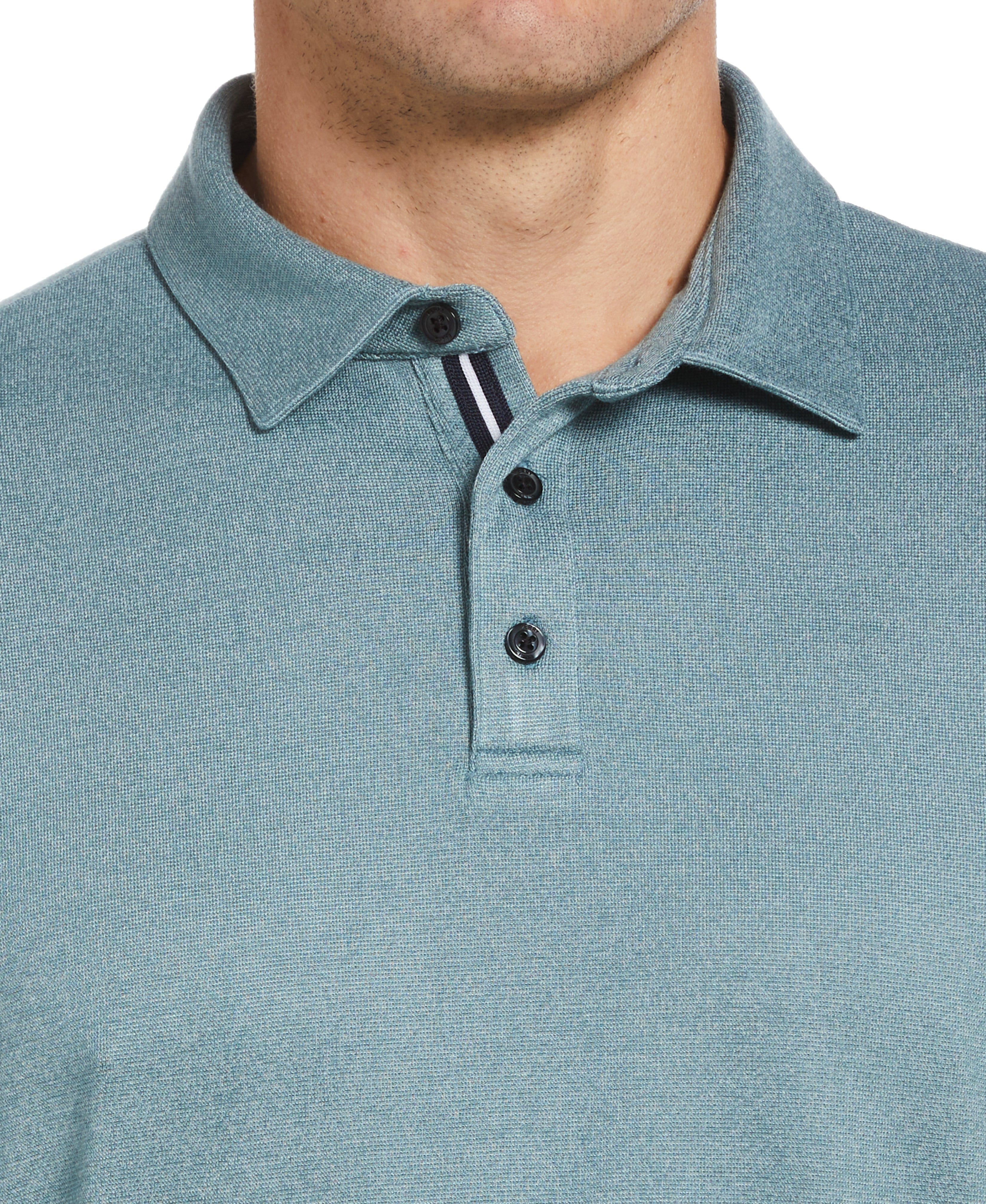 Marled Heather Polo