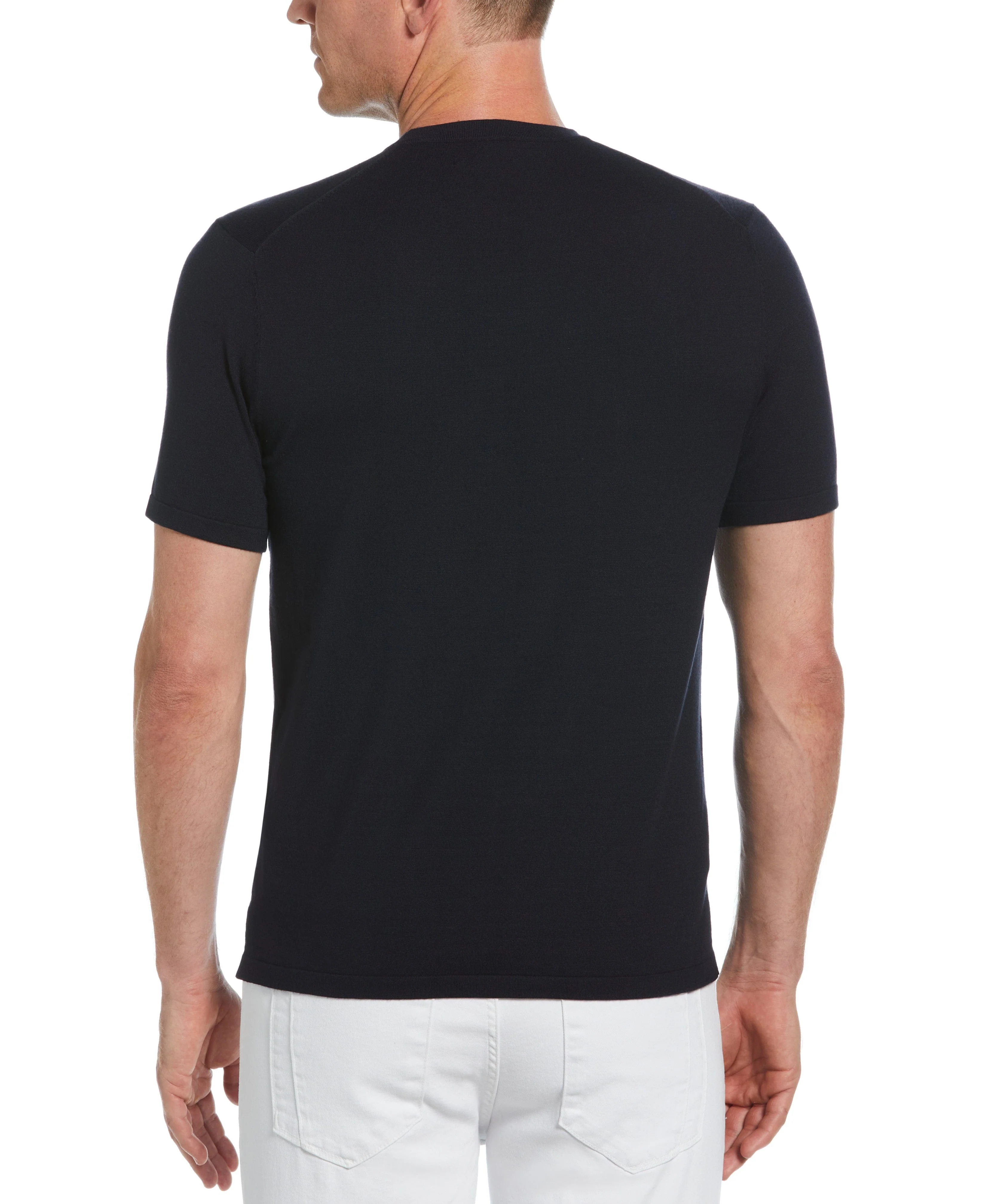 Colorblock Crewneck Sweater Tee