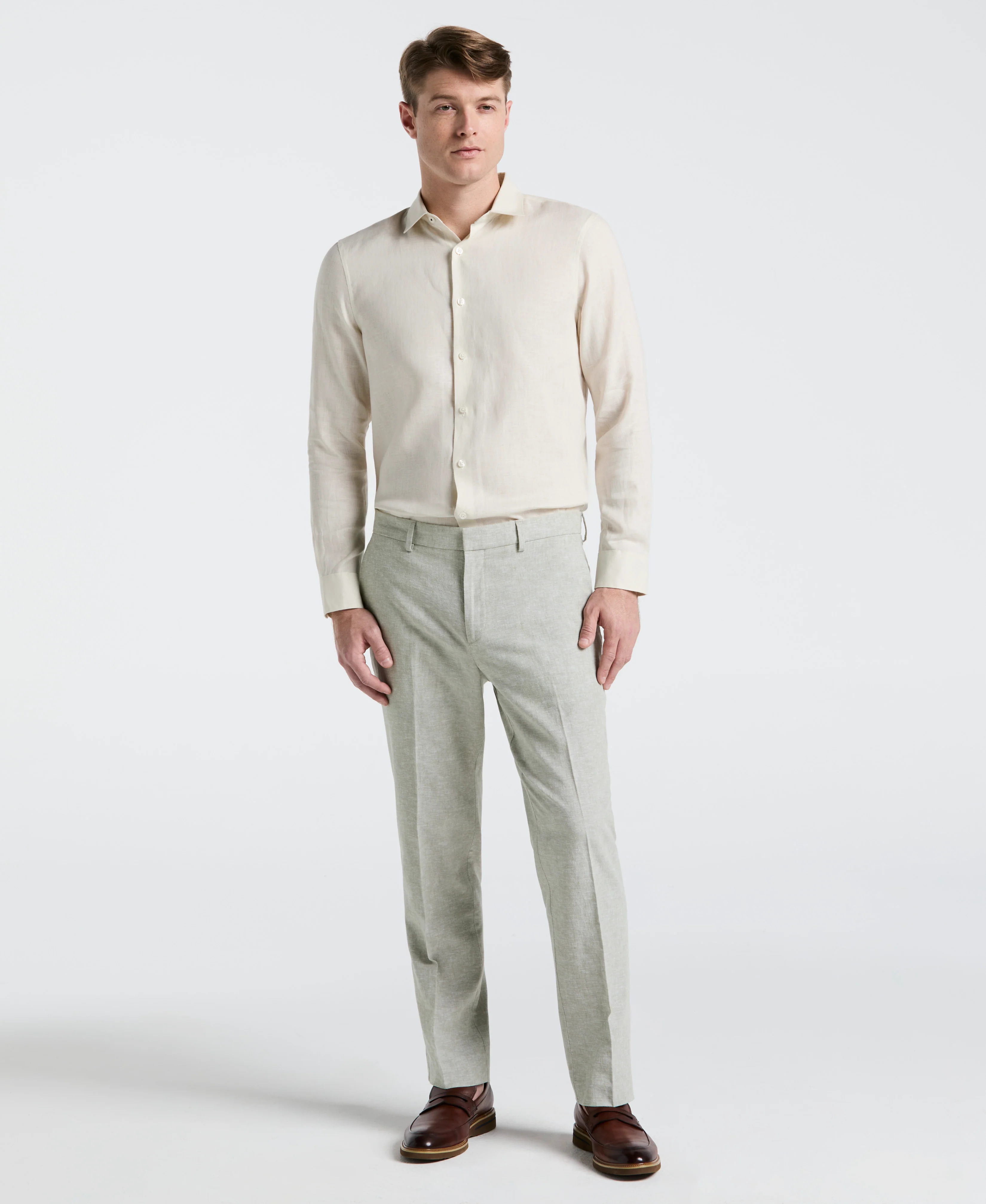 Solid Linen Shirt