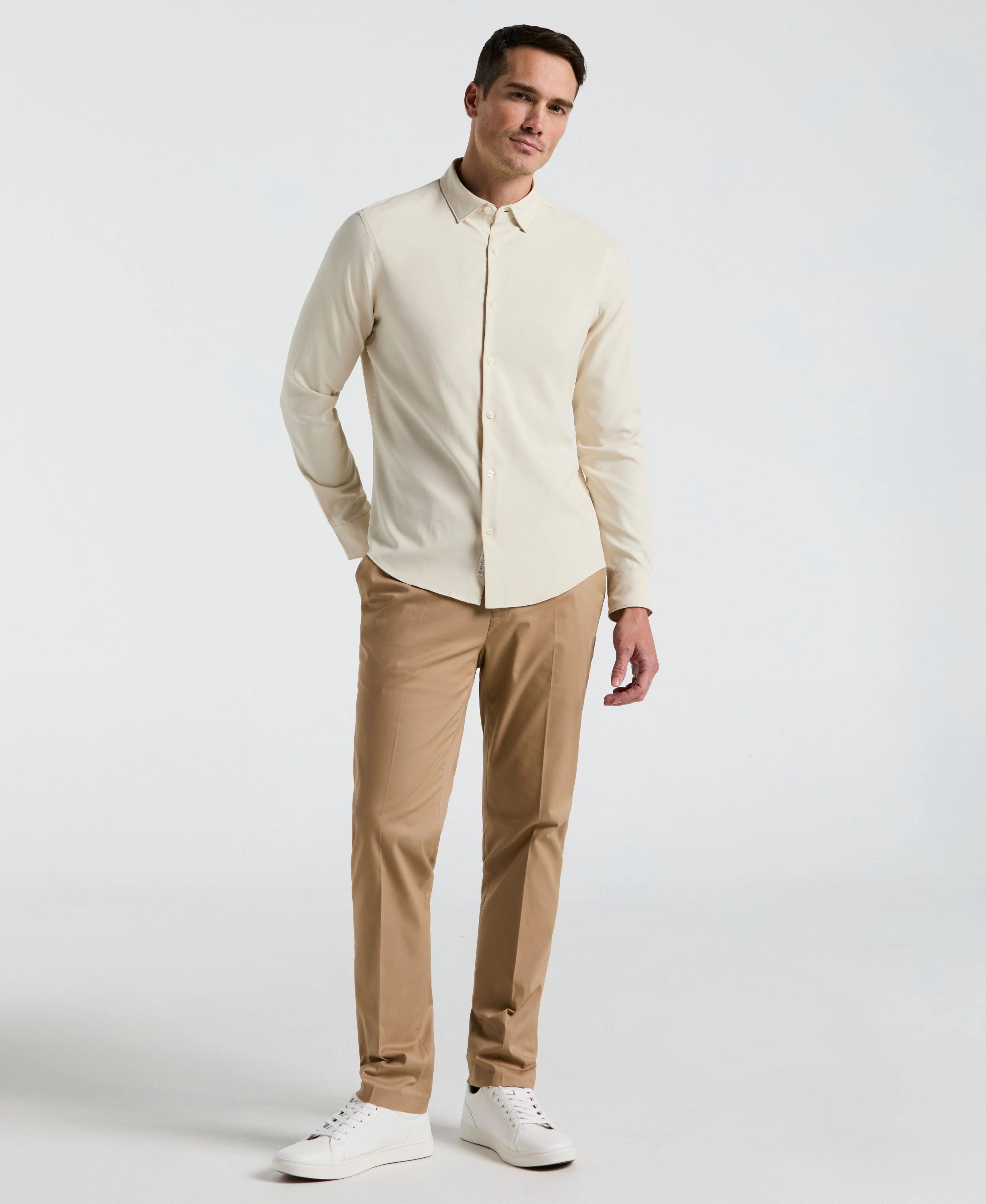 Untucked Total Stretch Slim Fit Shirt