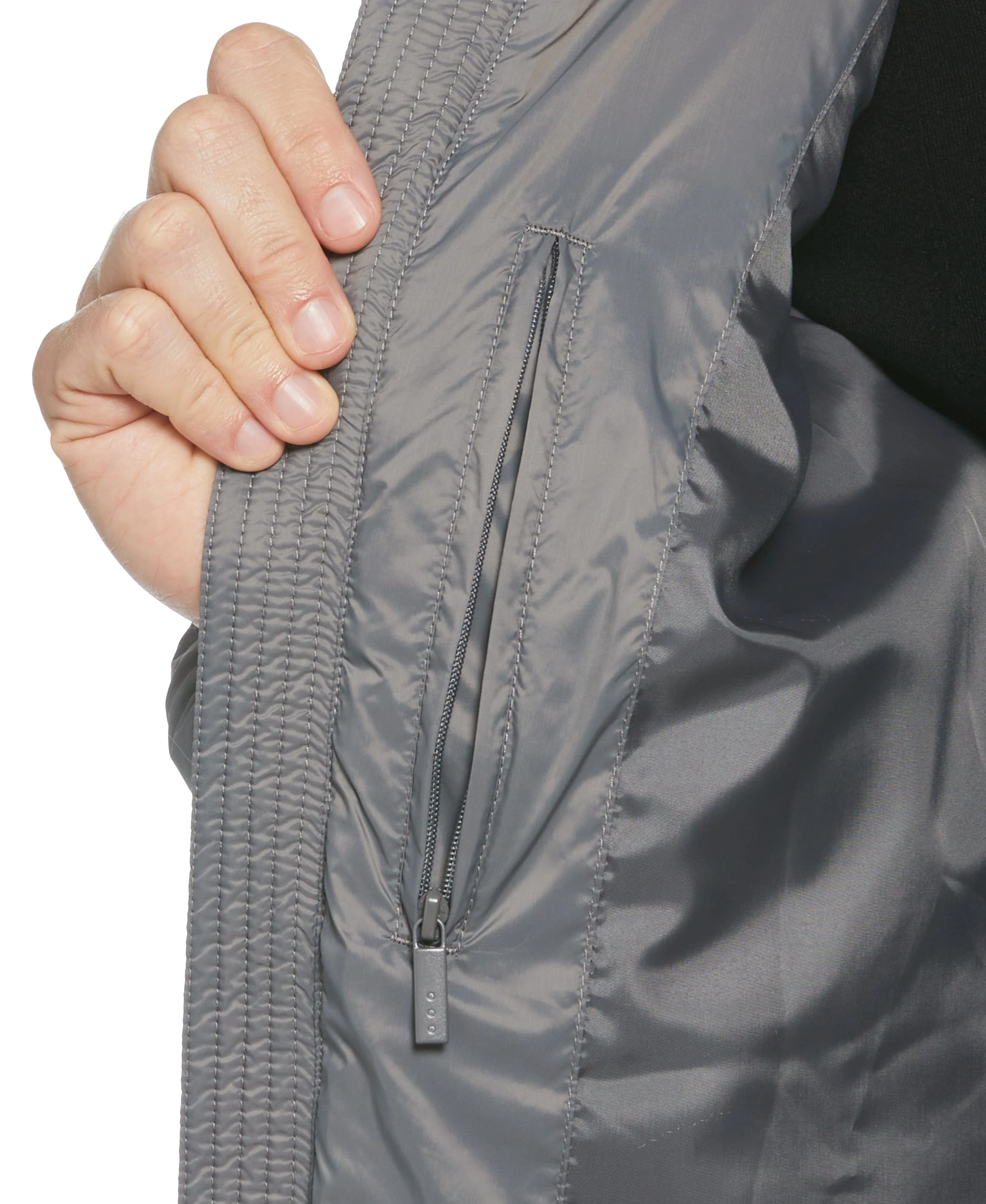 Lightweight Hooded Puffer Jacket
