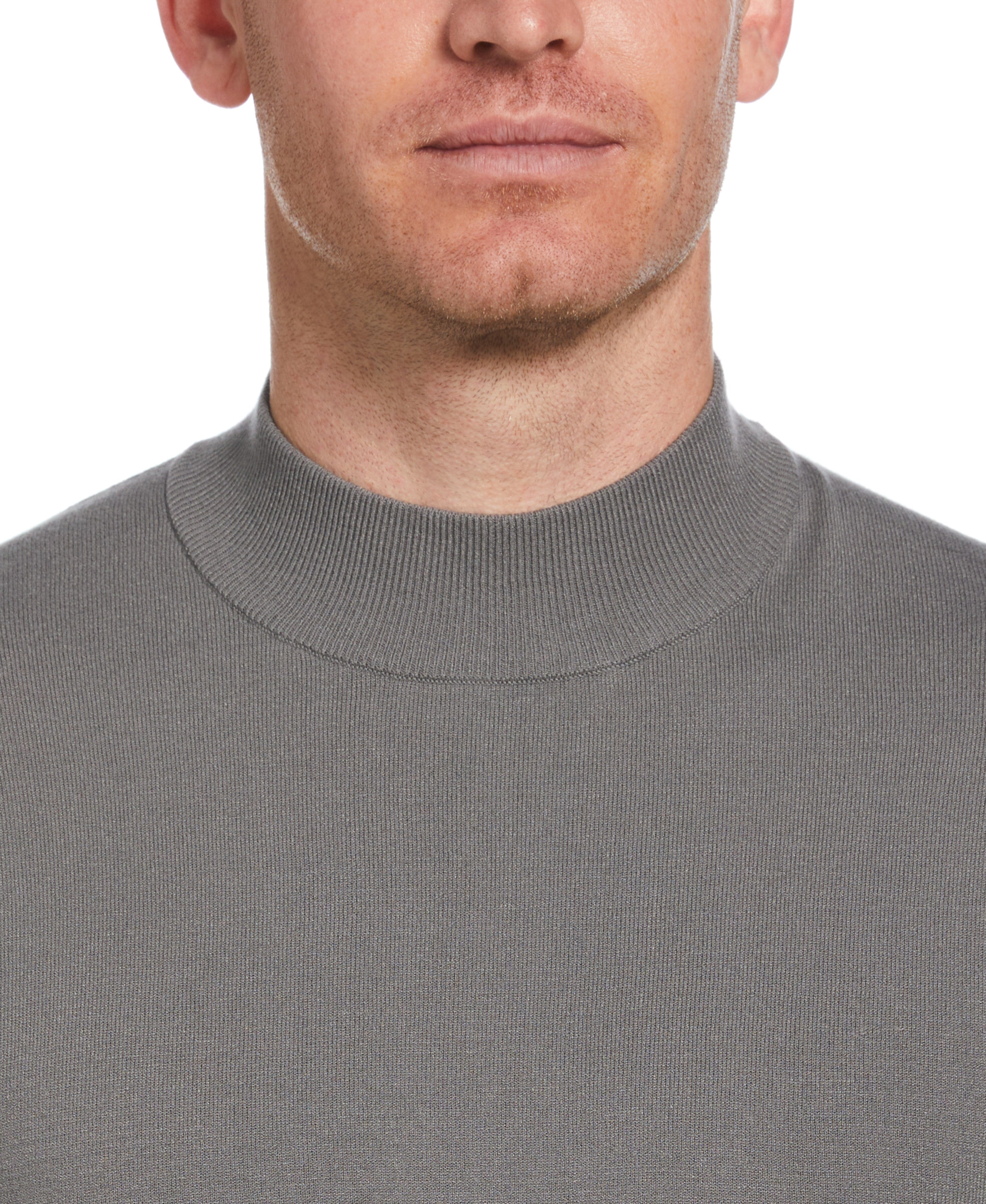 Tech Knit Mock Neck Pullover Sweater