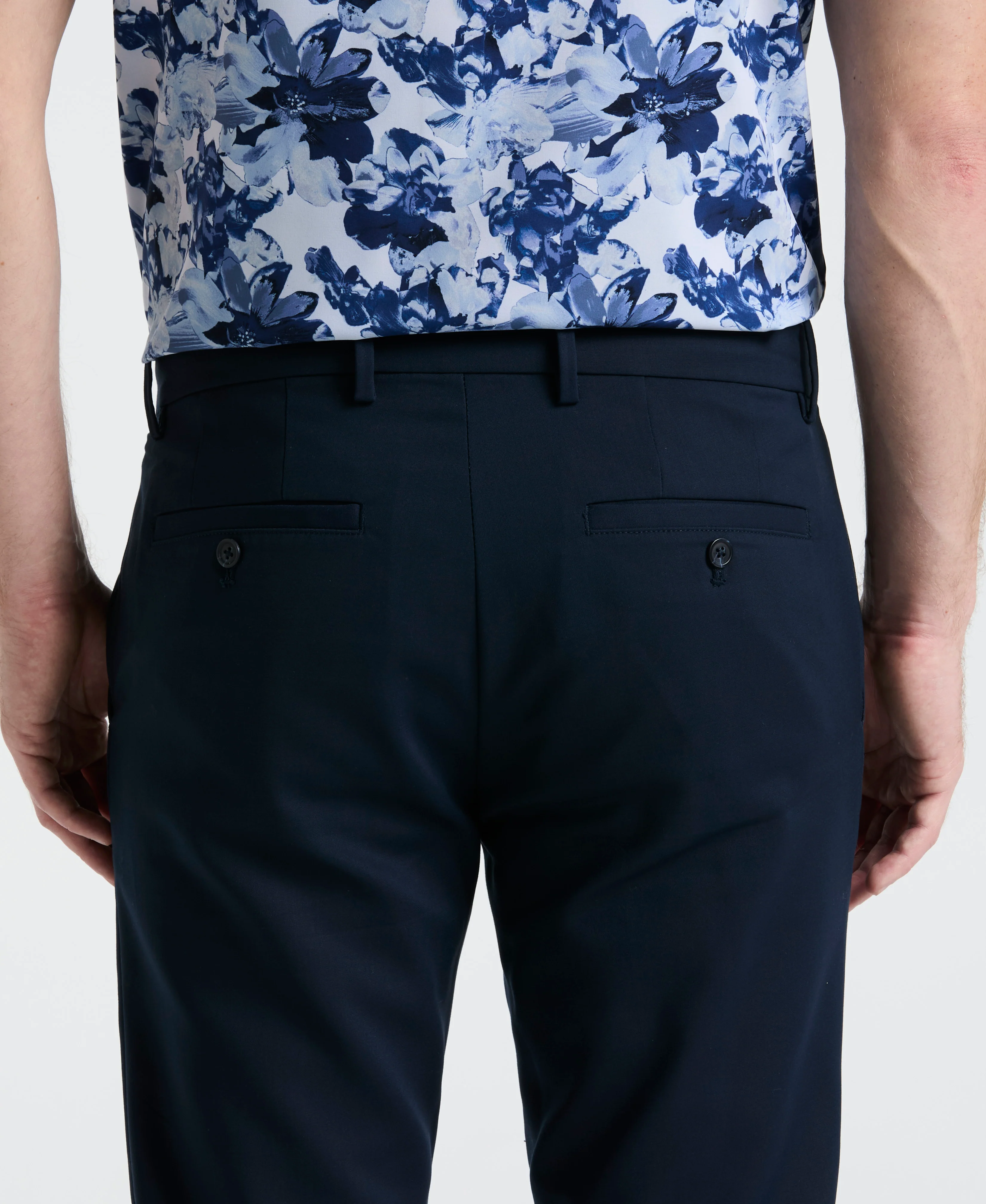 Slim Fit Double Cloth Chino Pant