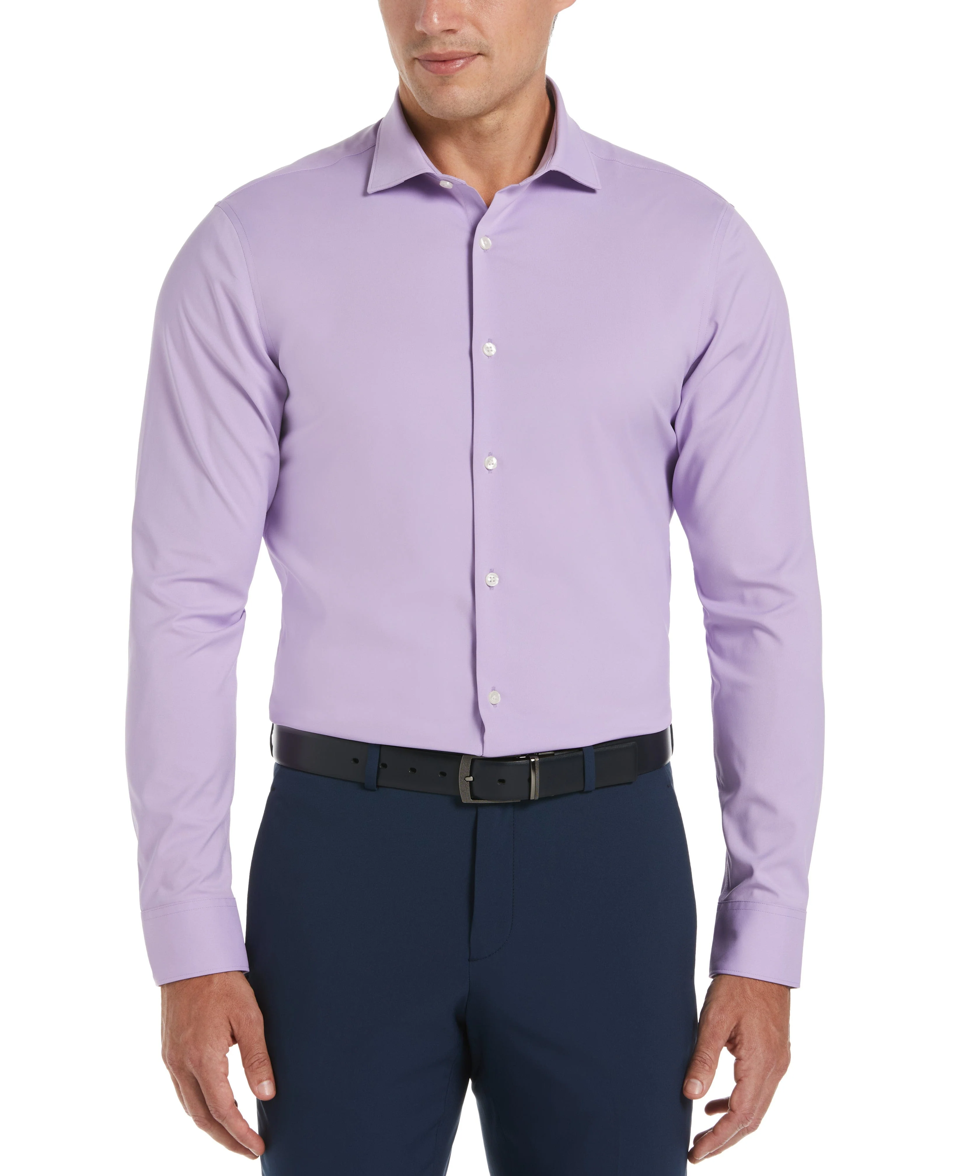 Very Slim Fit Lilac Tech Dress Shirt