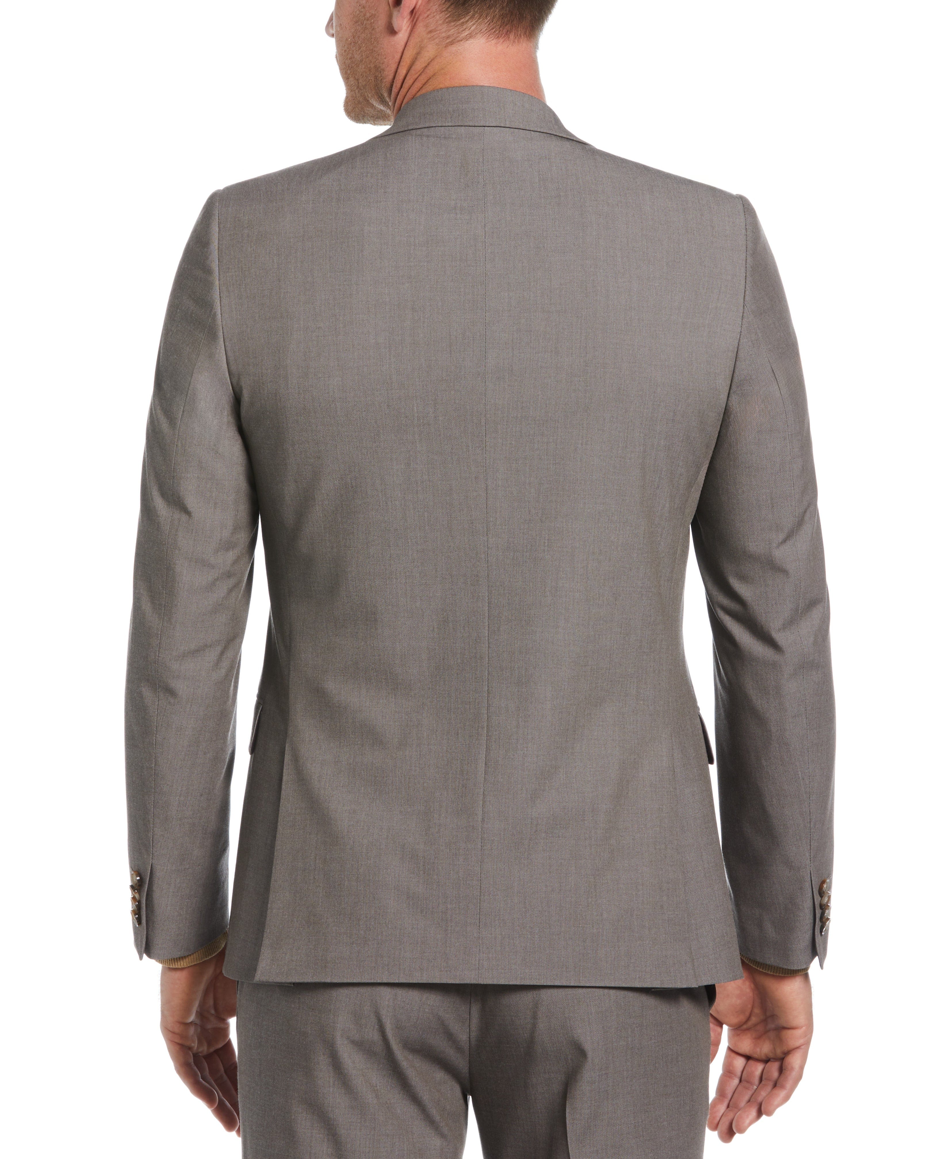 Skinny Fit Notch Lapel Iridescent Suit Jacket