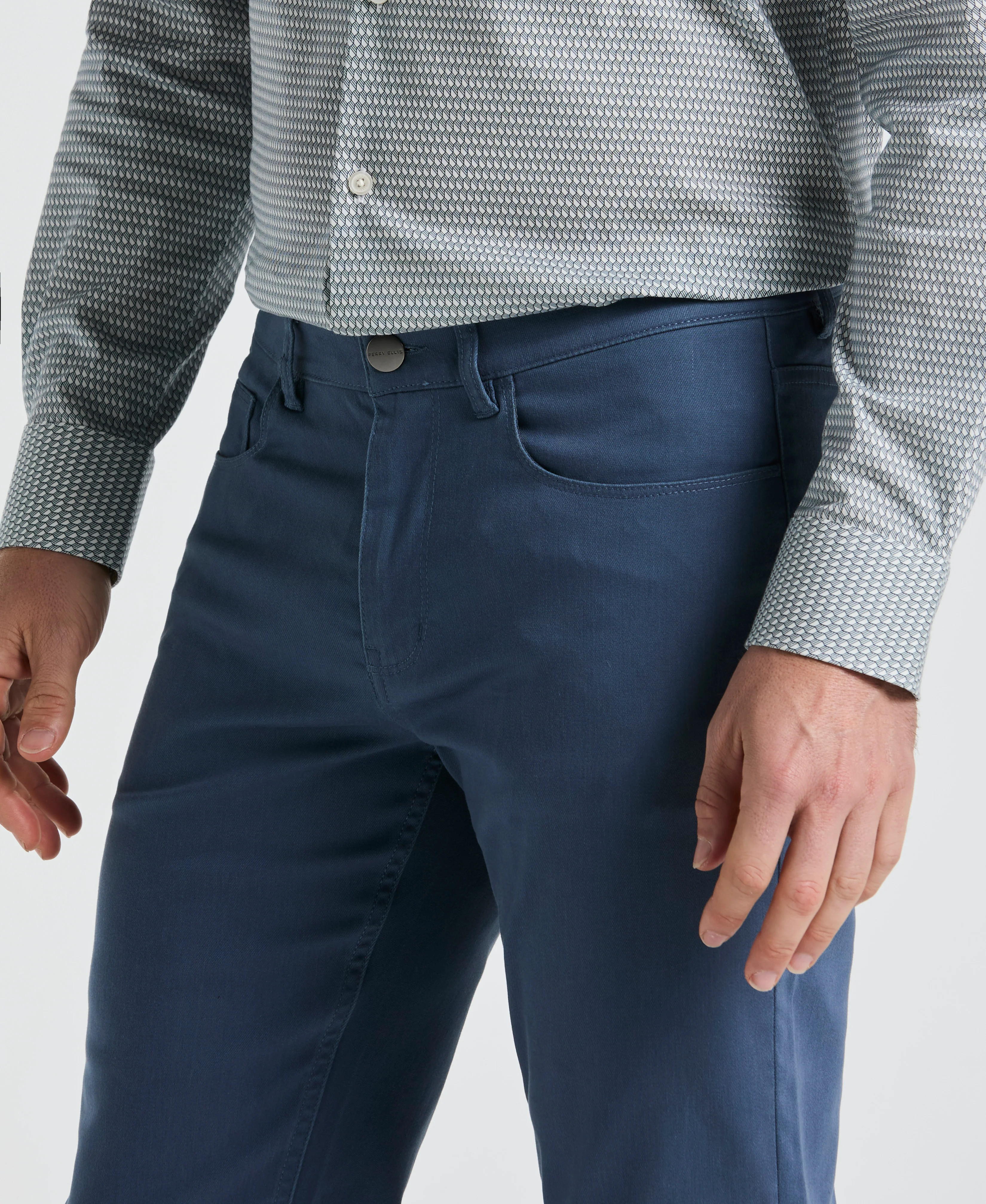 Slim Fit Lux Touch 5 Pocket Pant