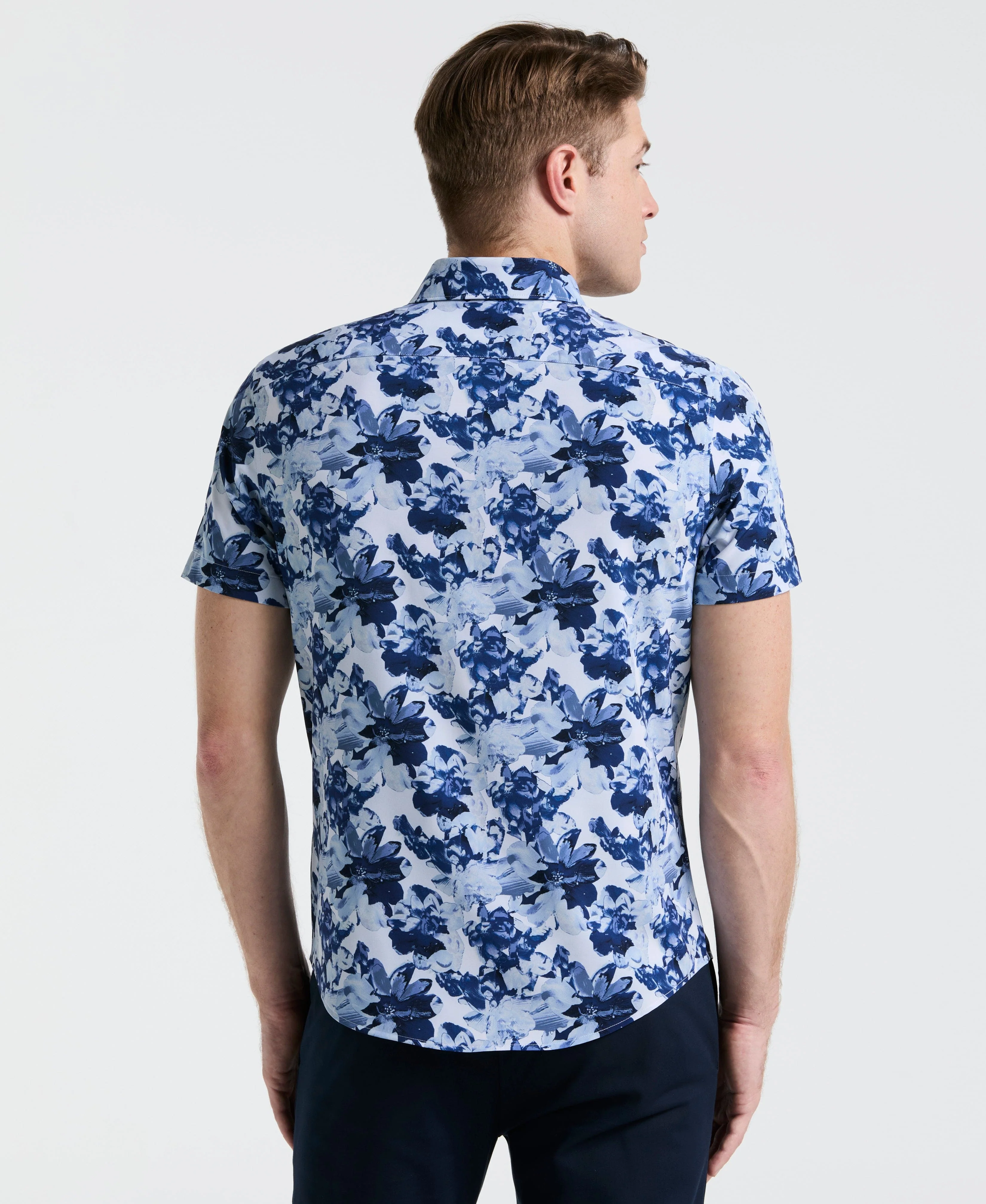 Slim Fit Floral Print Shirt