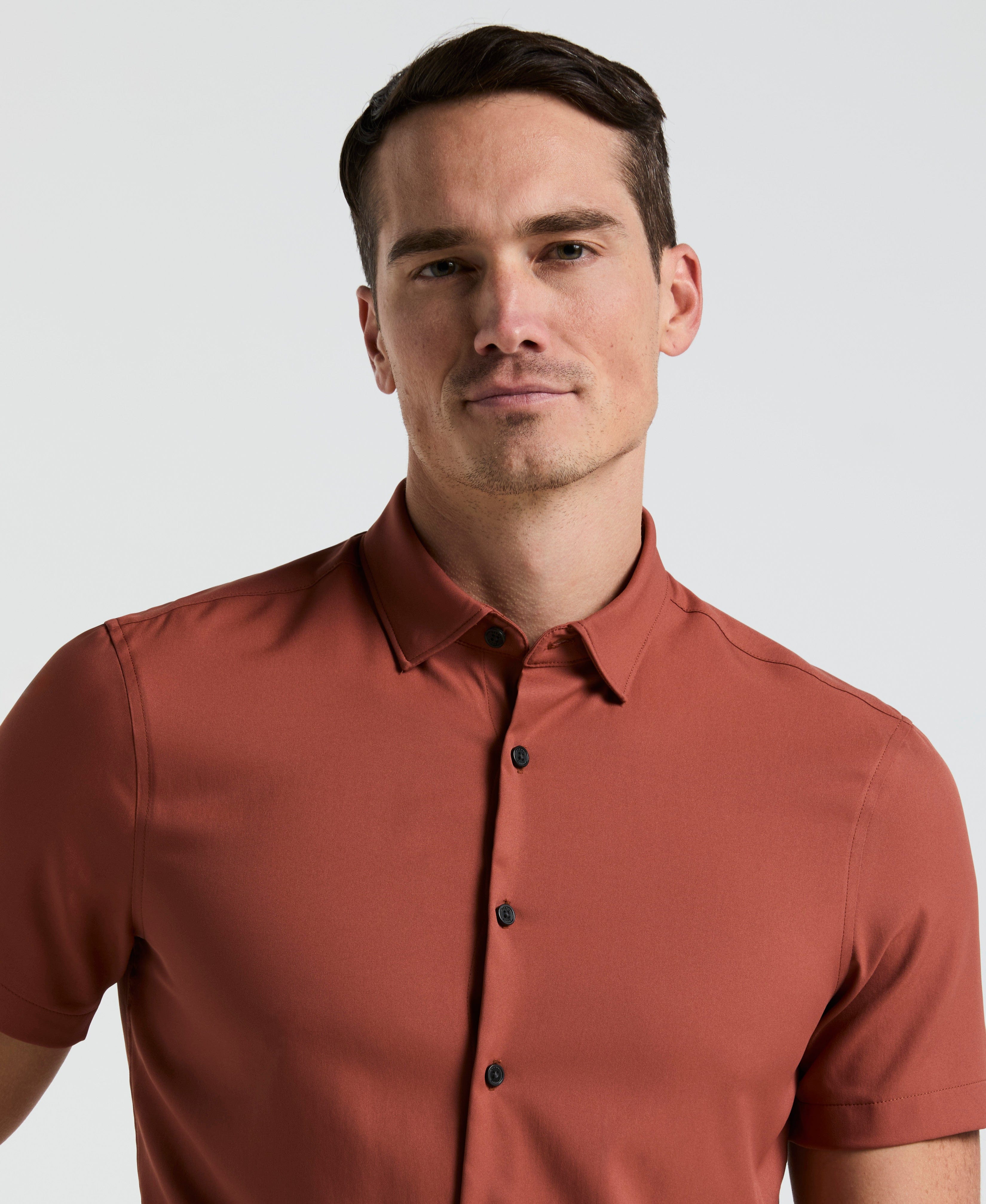 Slim Fit Total Stretch Solid Shirt