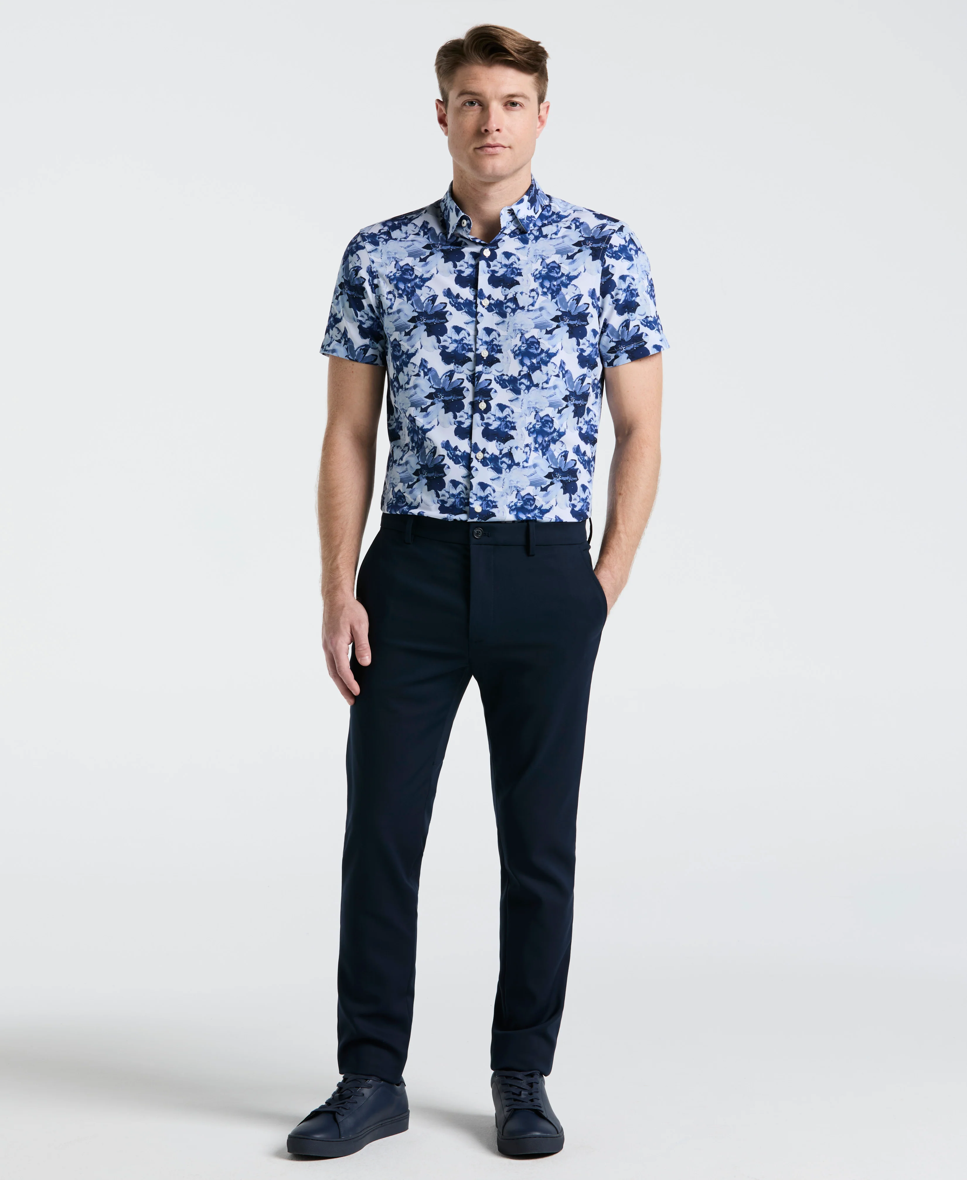 Slim Fit Double Cloth Chino Pant