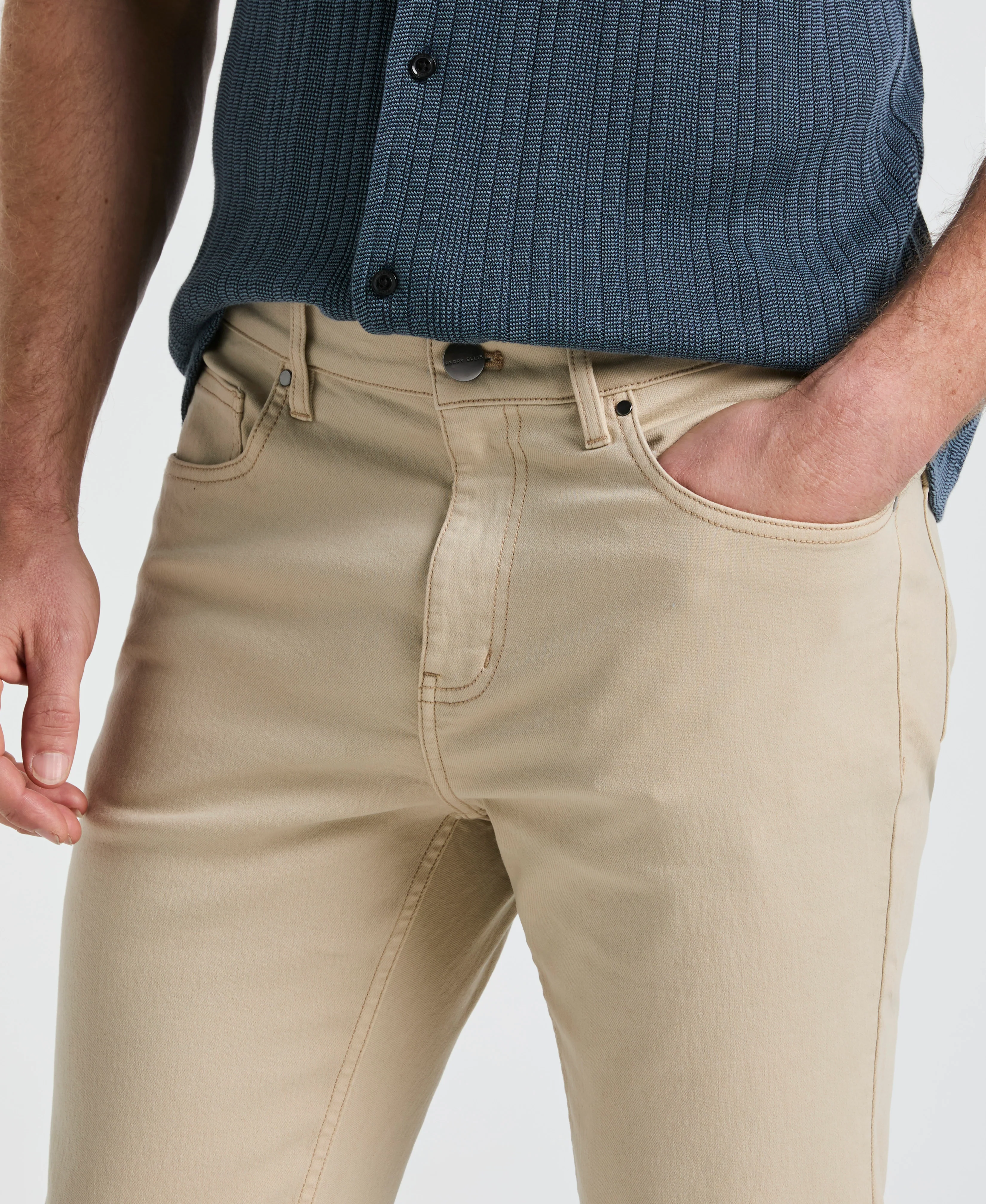 Slim Fit 5 Pocket Denim Pant