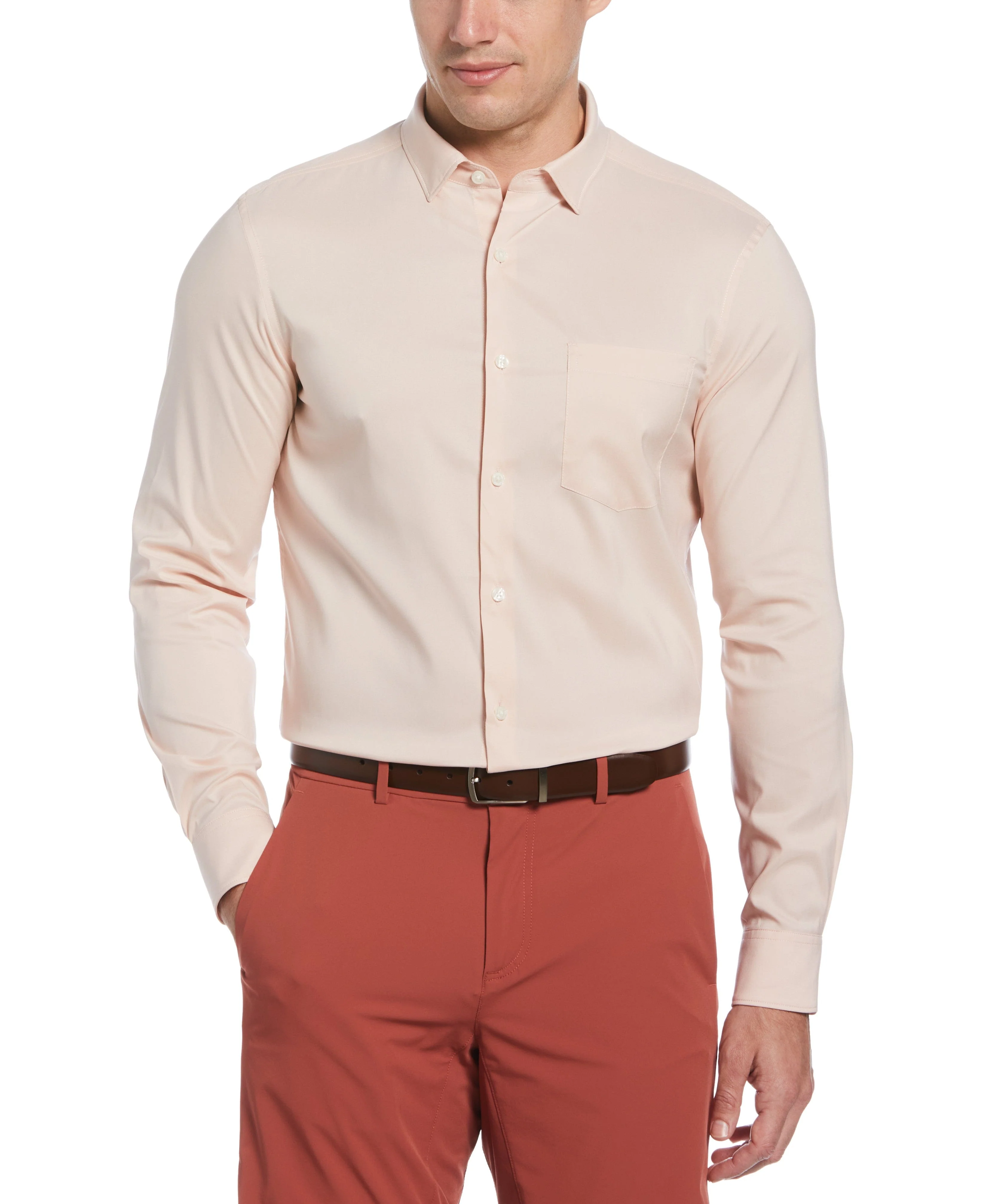 Big & Tall Total Stretch Heather Shirt