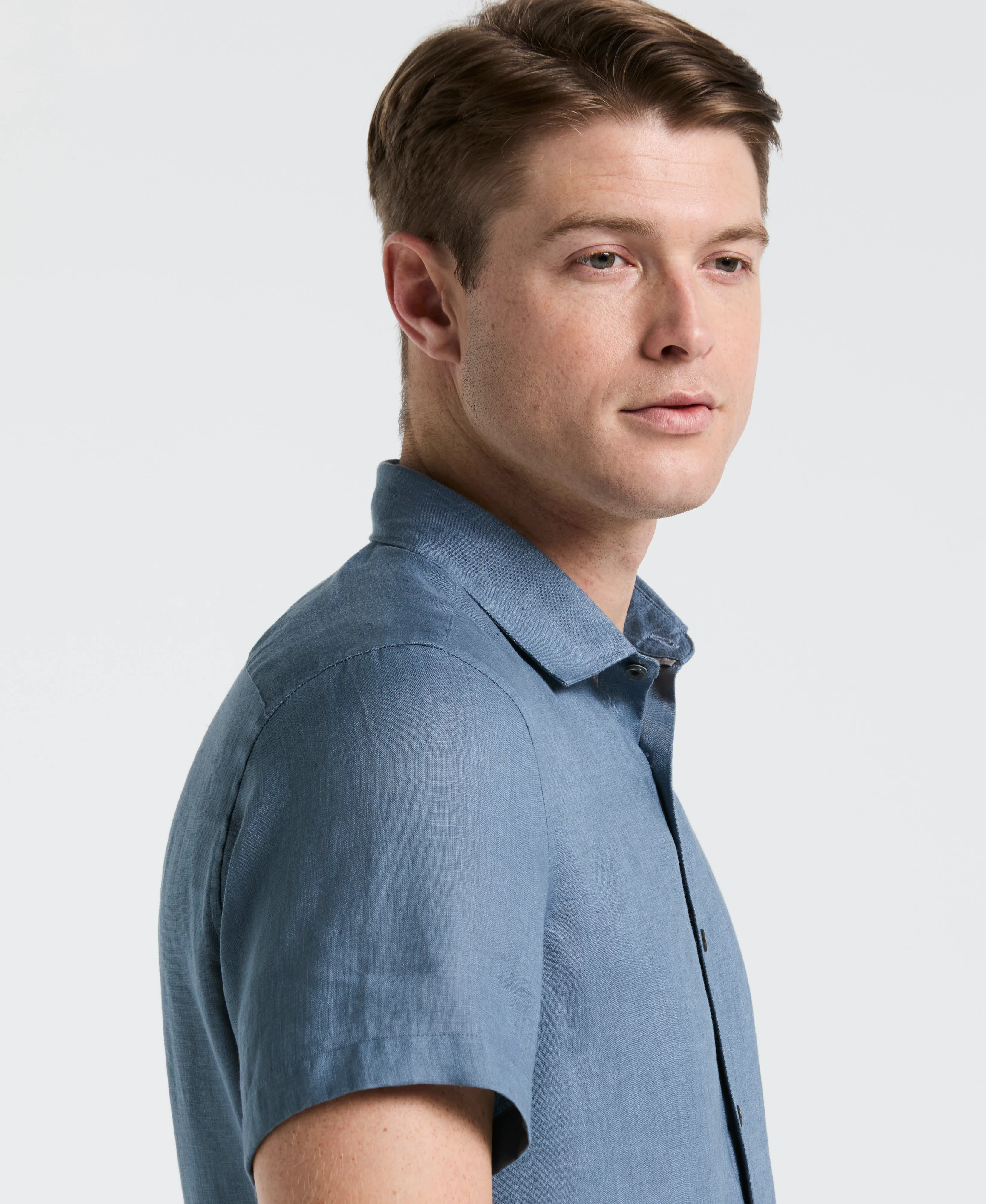 Solid Linen Shirt