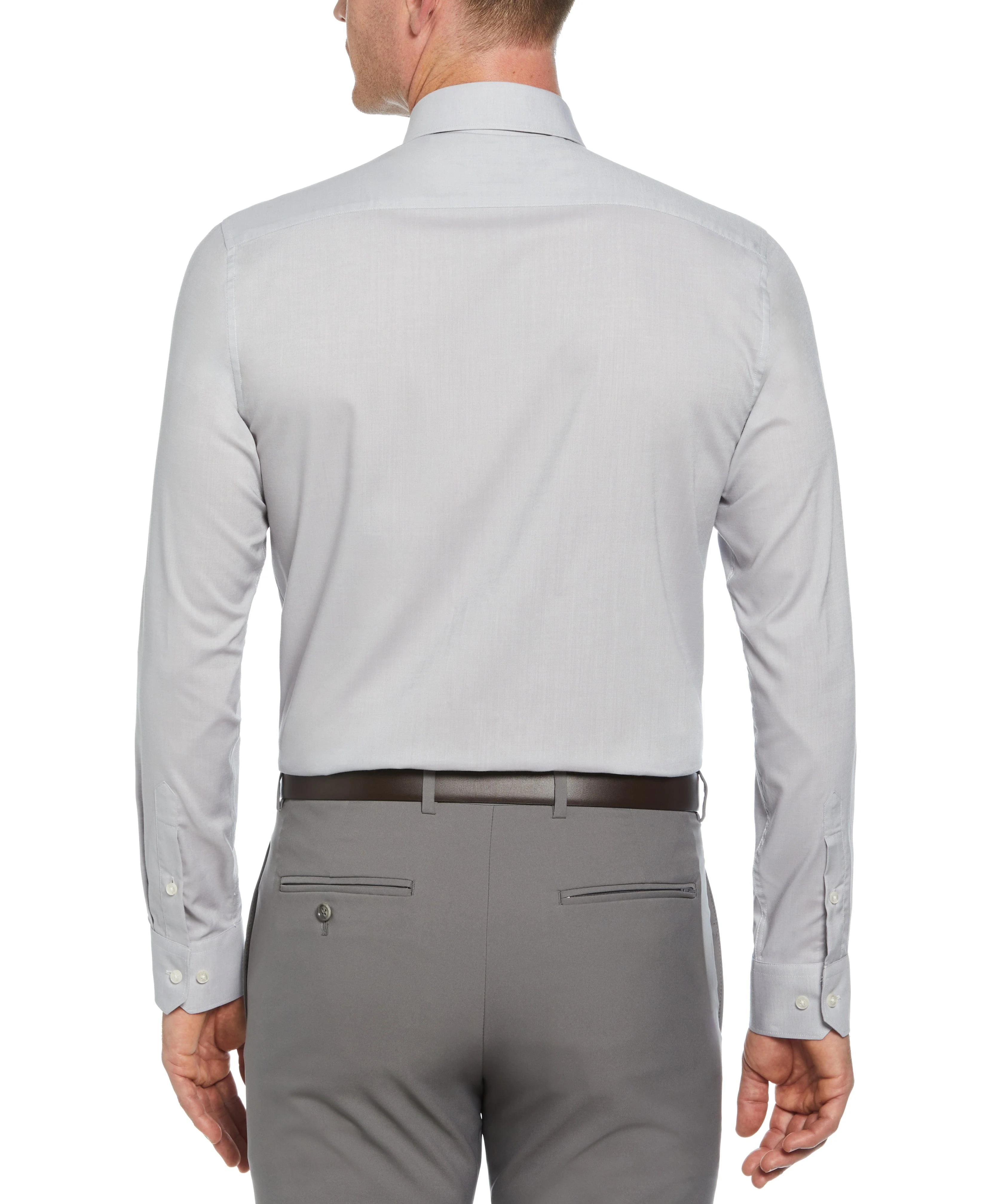 Slim Fit Luxe Button-Down Tencel Twill Dress Shirt