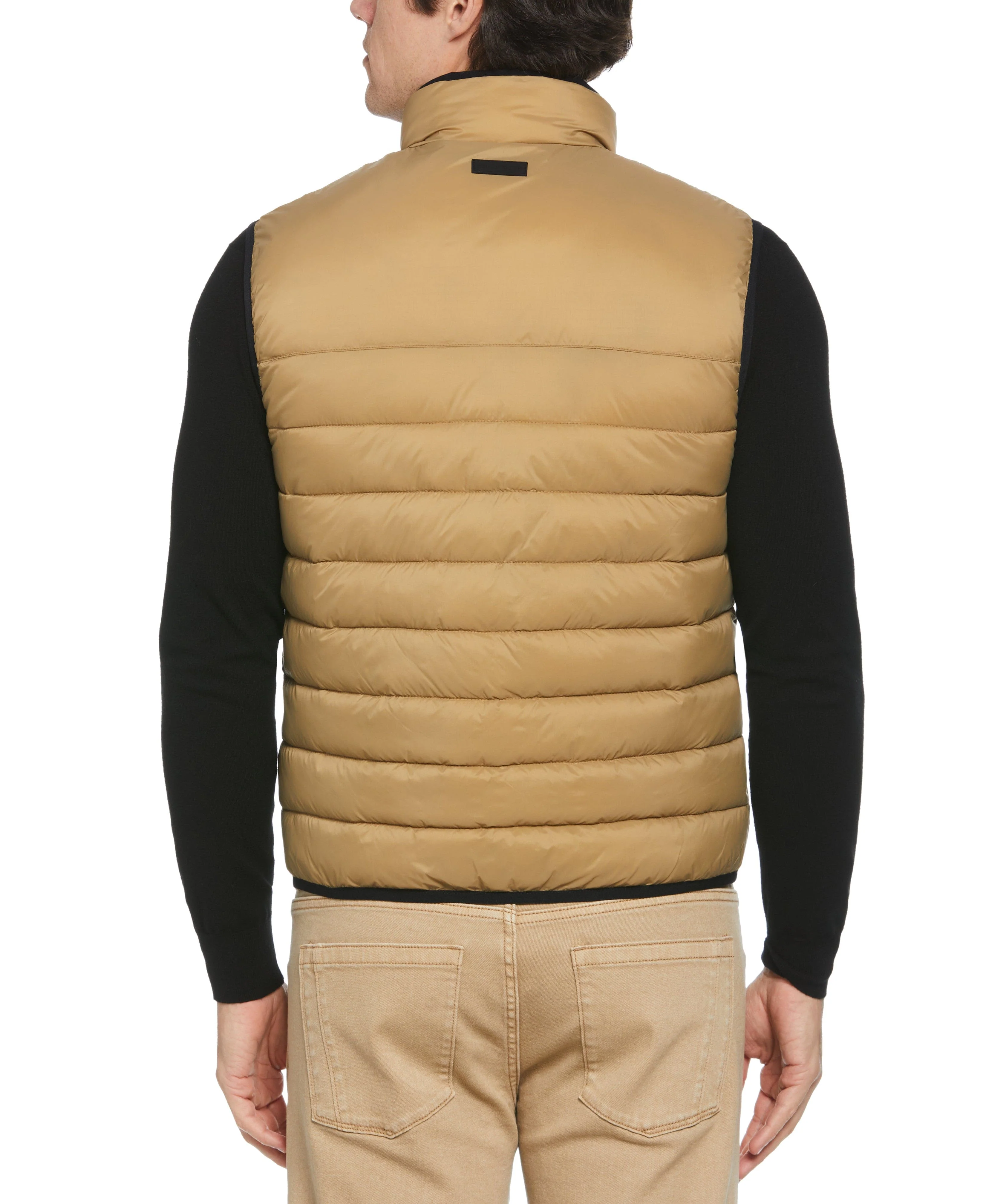 Lightweight Puffer Vest - Brown