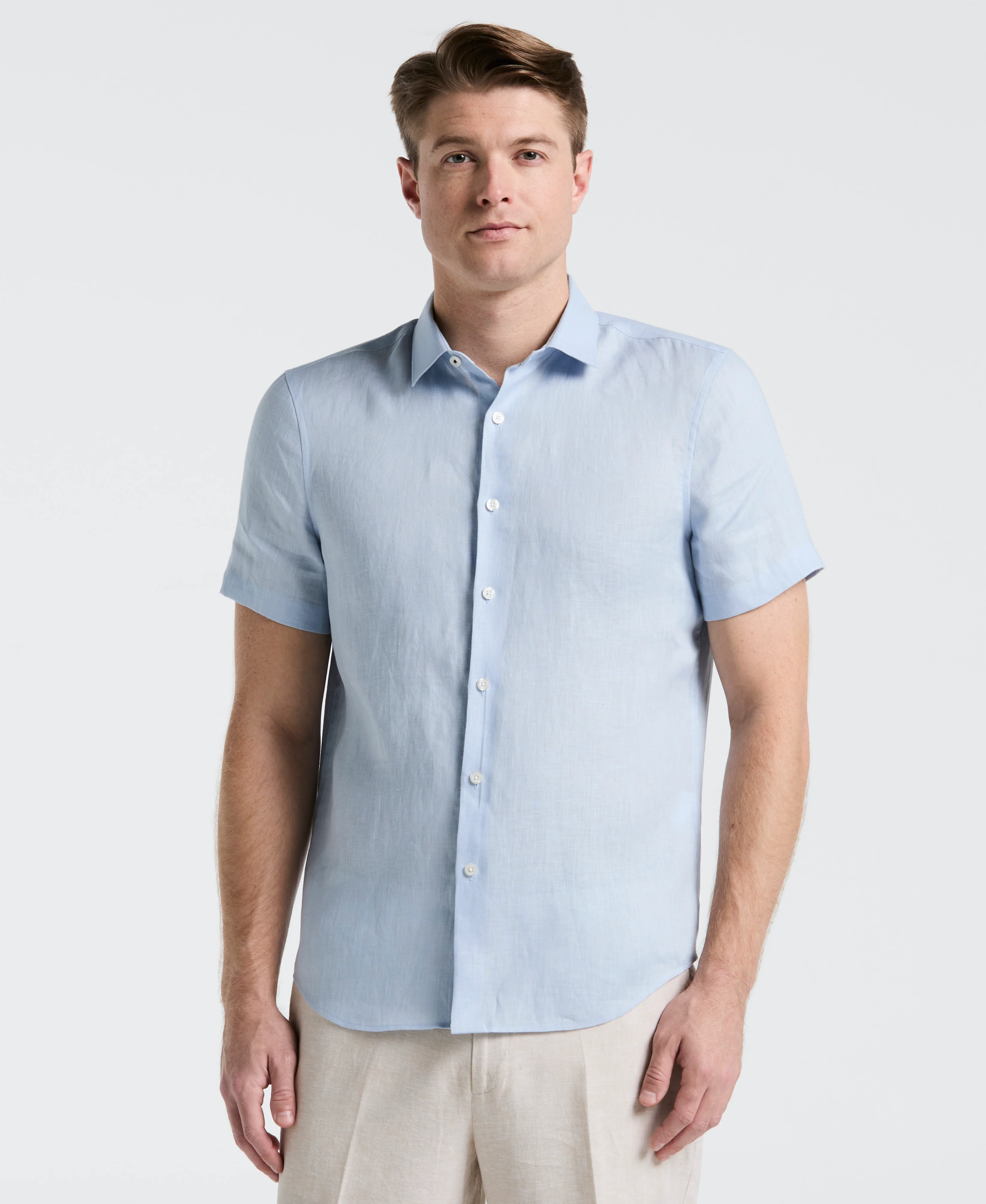 Solid Linen Shirt