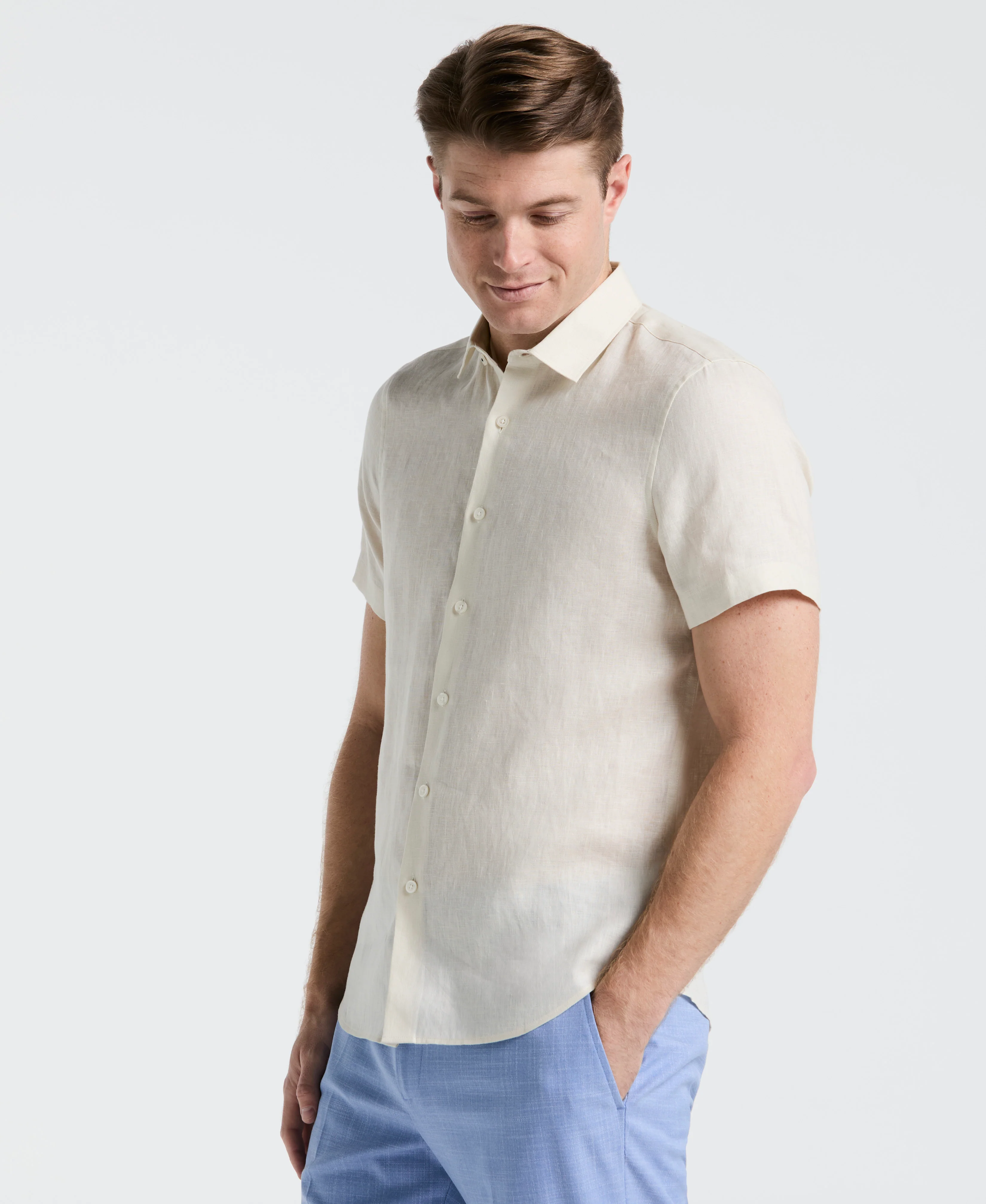 Solid Linen Shirt