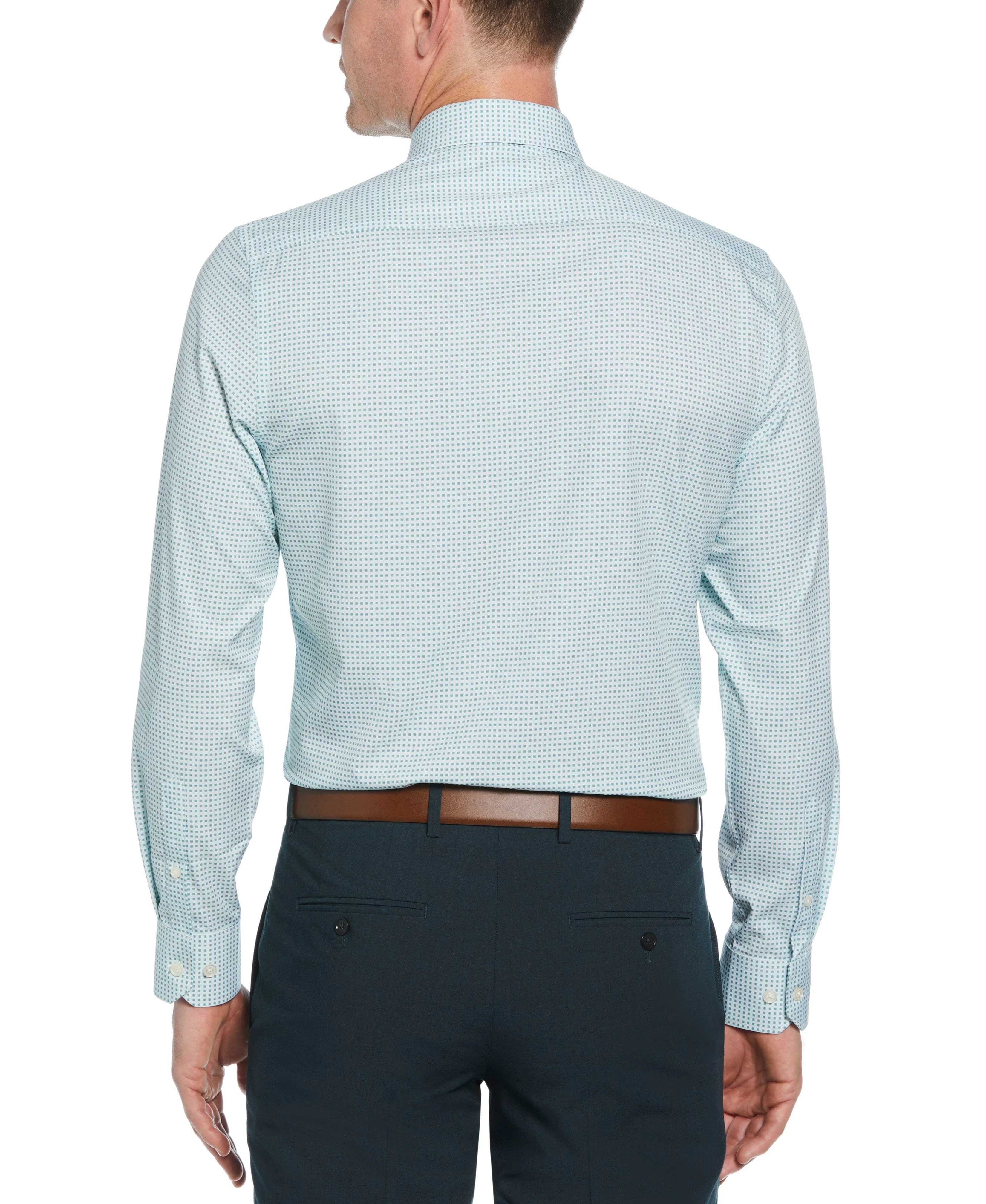 Slim Fit Big Check Dress Shirt