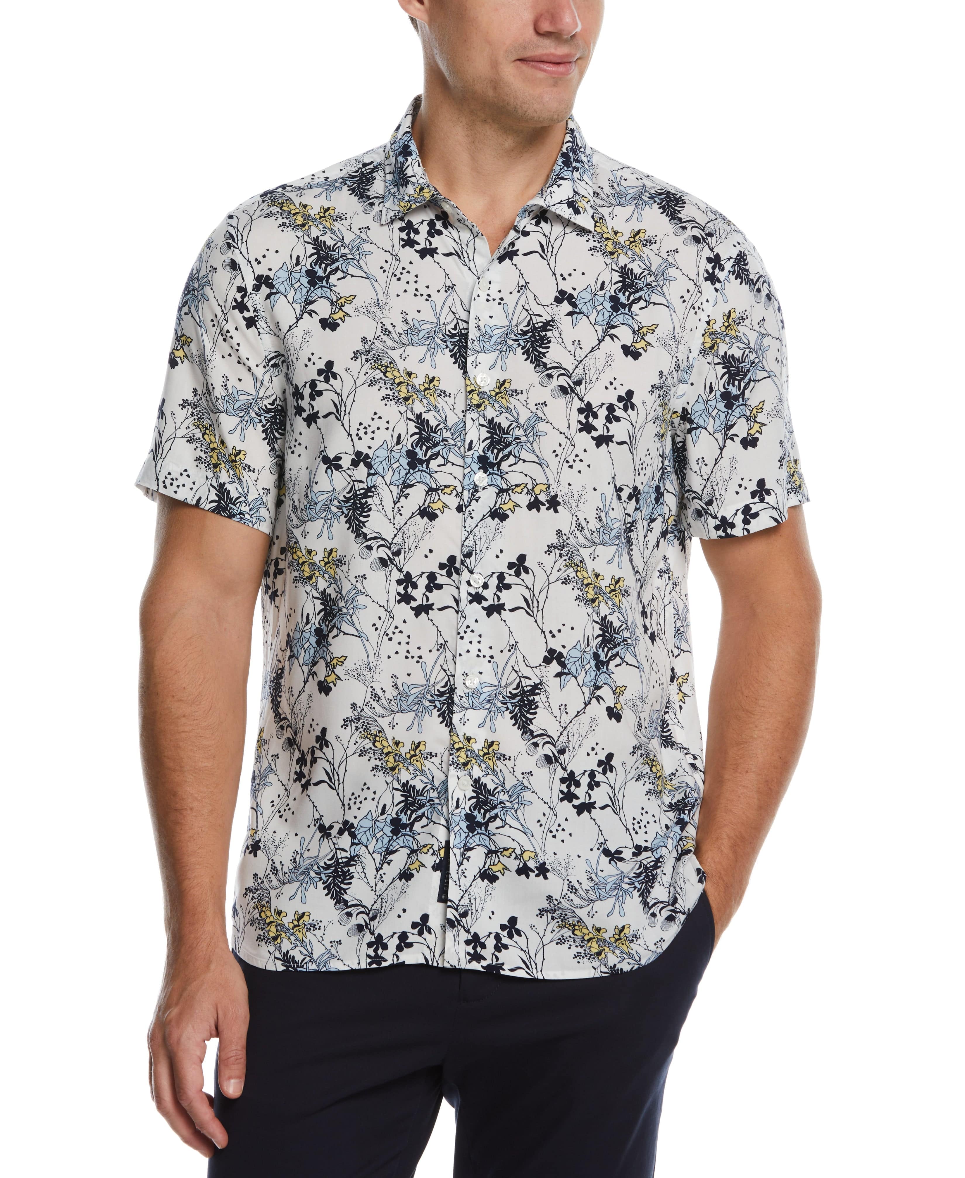 Soft Floral Print Shirt
