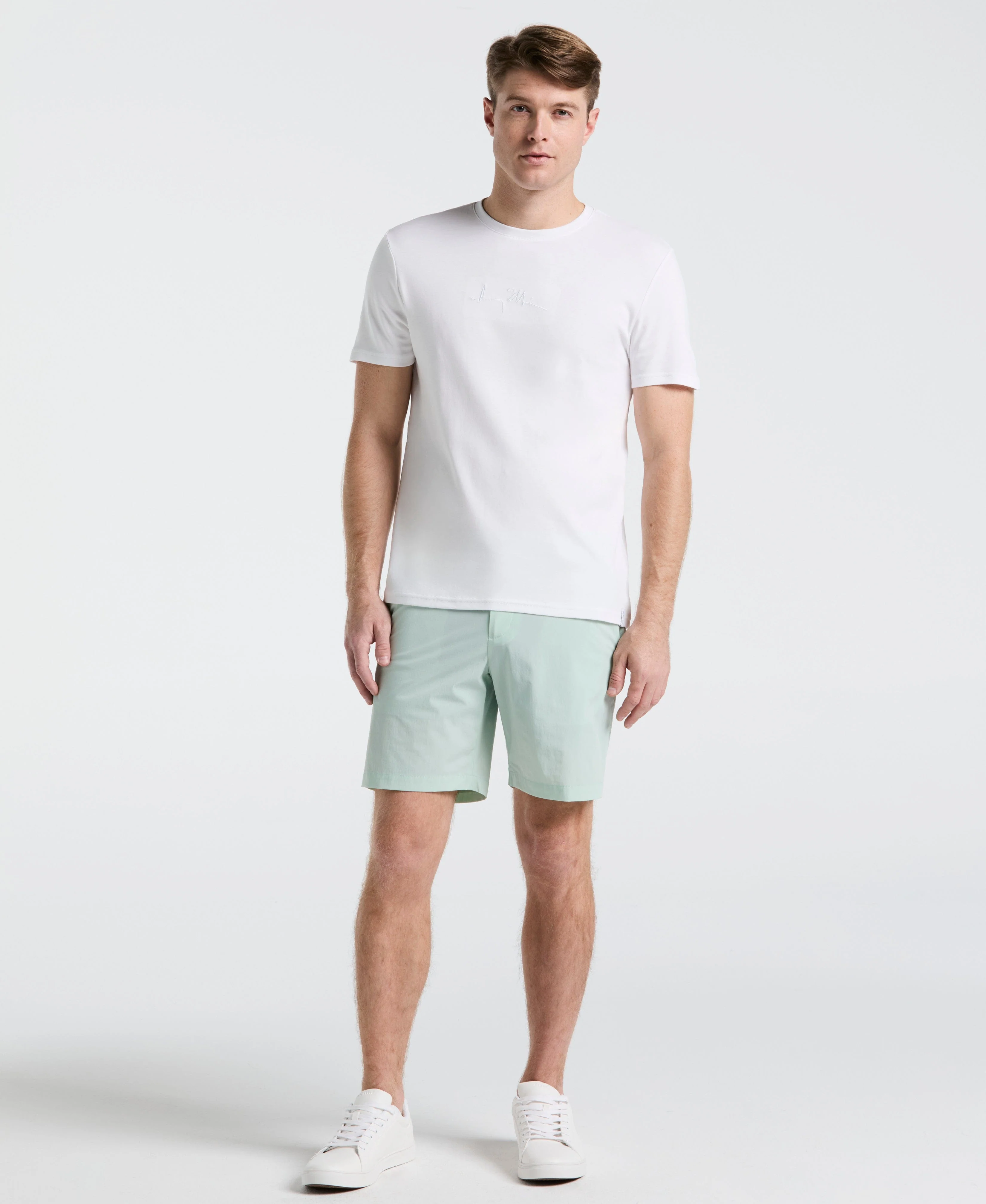 Bold Signature Crew Neck Tee