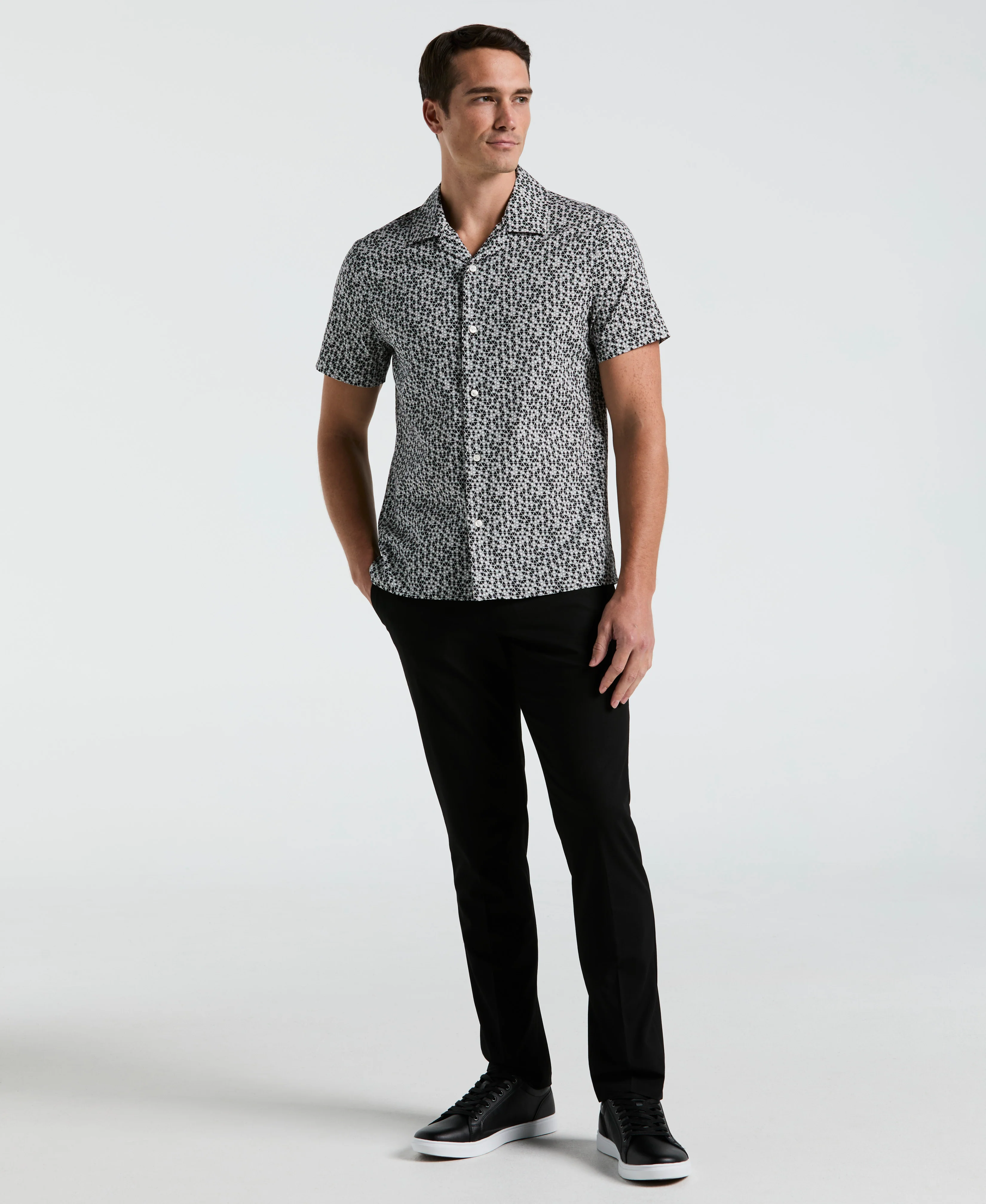 Triangle Geo Print Shirt