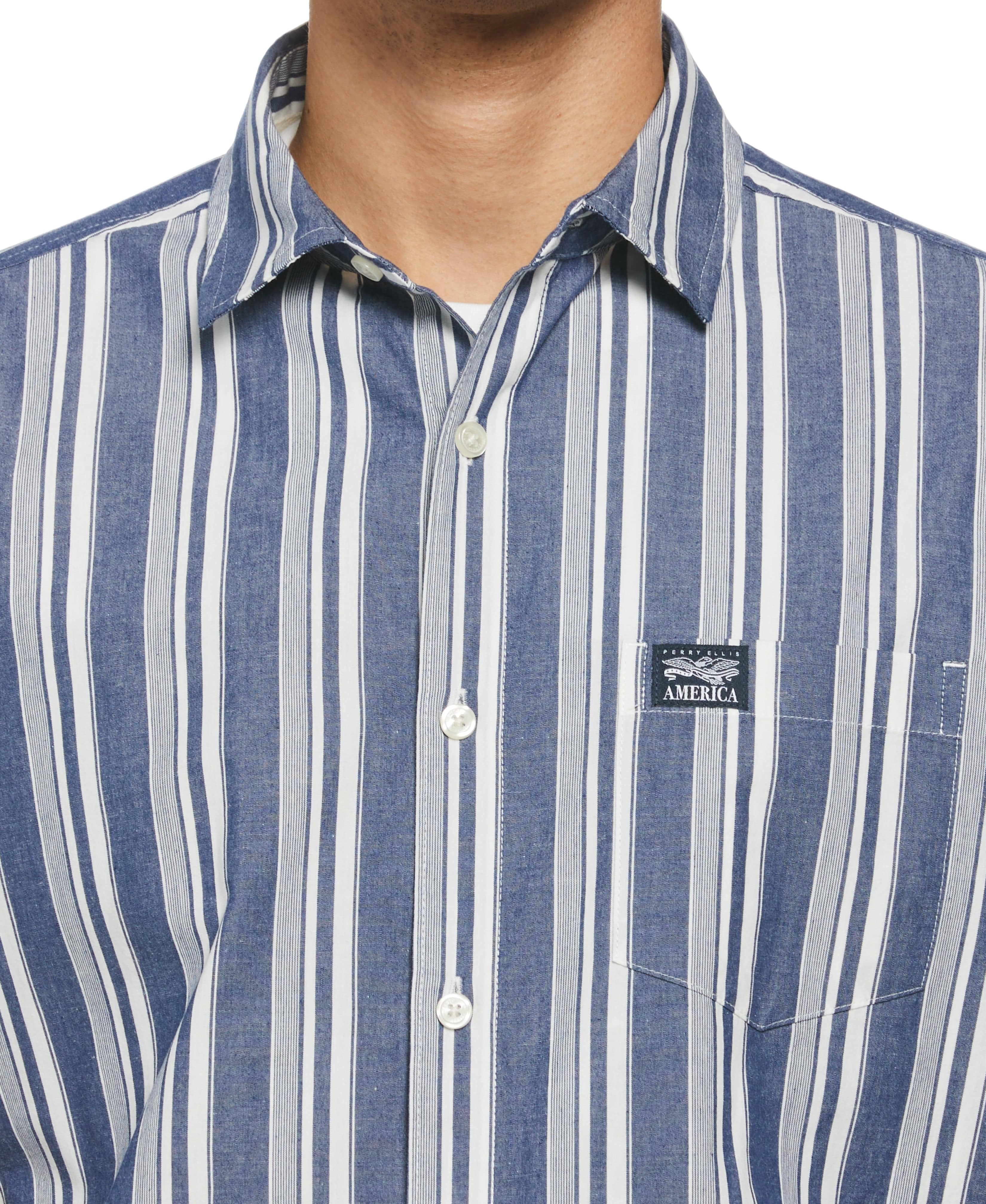 Short Sleeve Striped Shirt