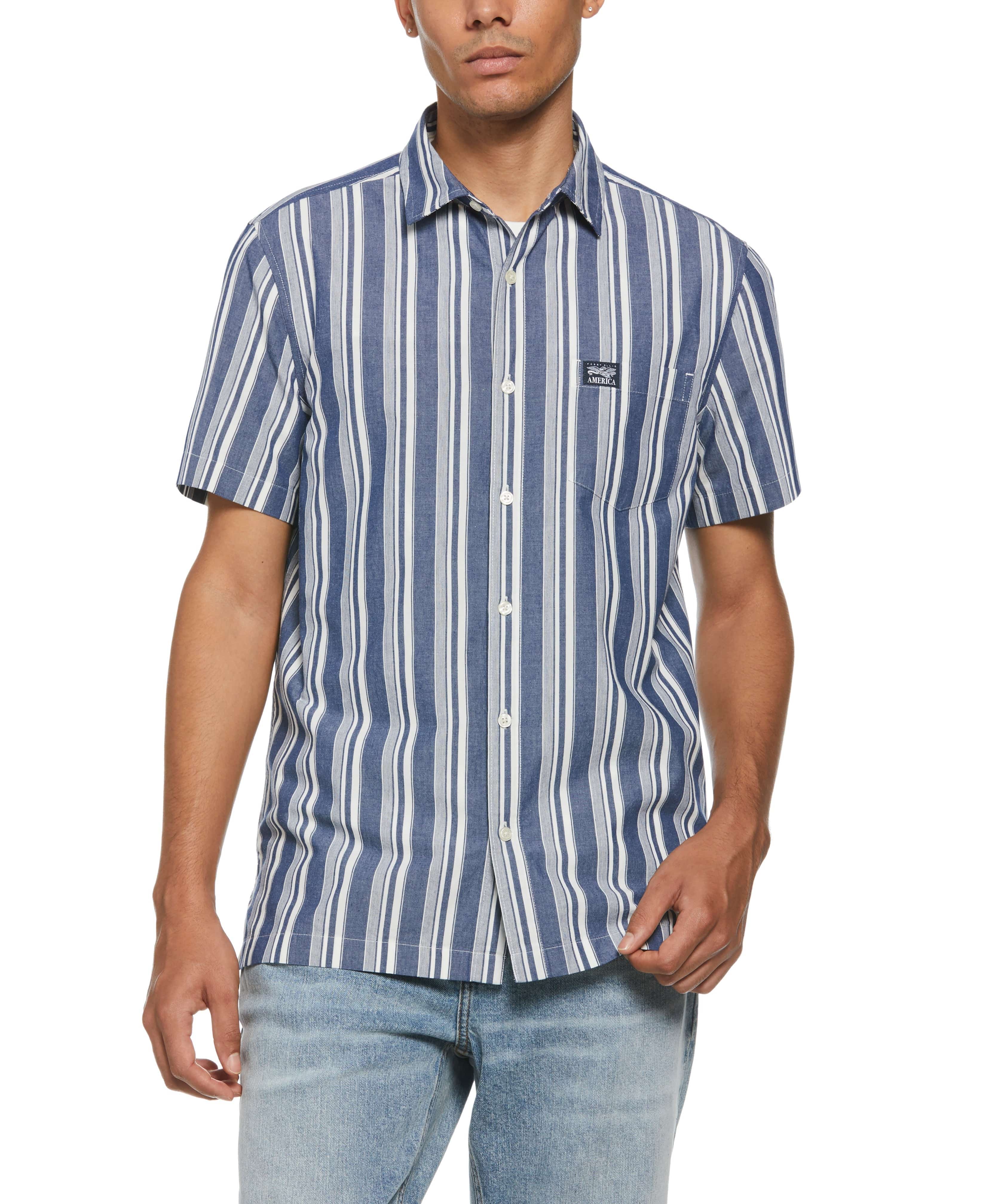 Short Sleeve Striped Shirt
