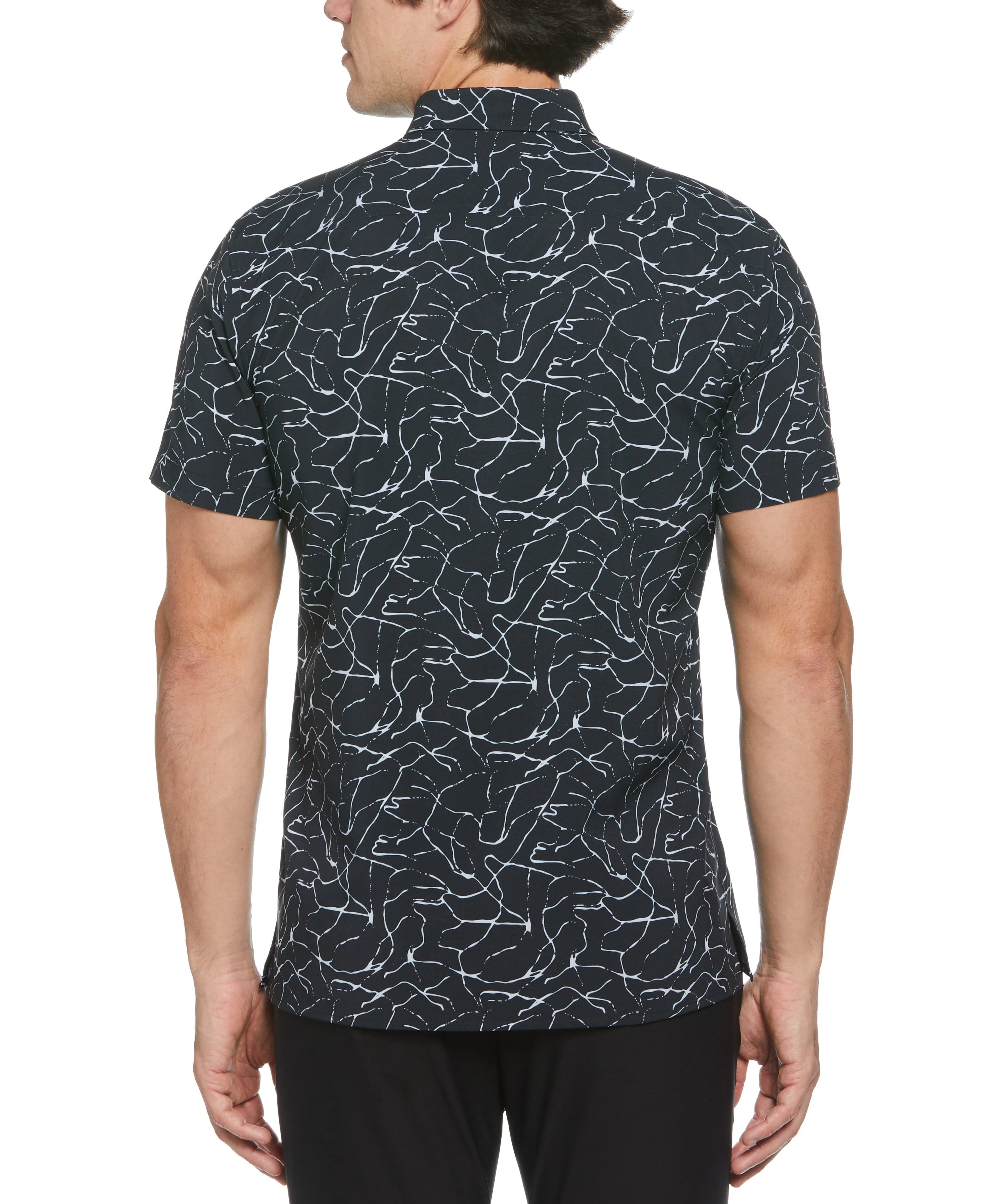 Total Stretch Abstract Strokes Shirt