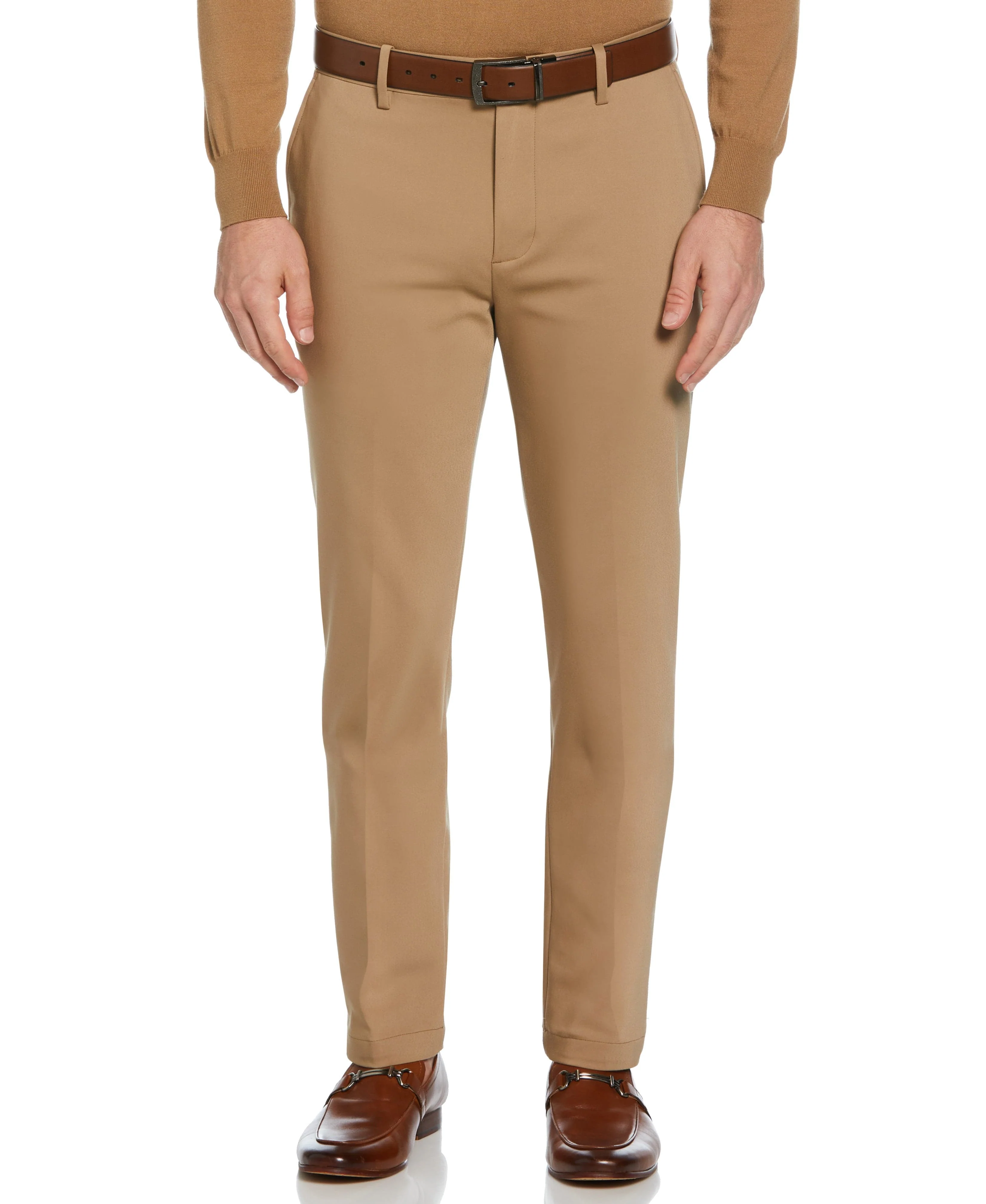 Tua X Perry Ellis Collaboration Slim Fit Luxe Double Weave Chino Pant