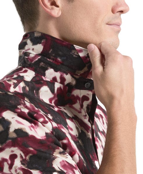 Tua X Perry Ellis Collaboration Floral Print Shirt