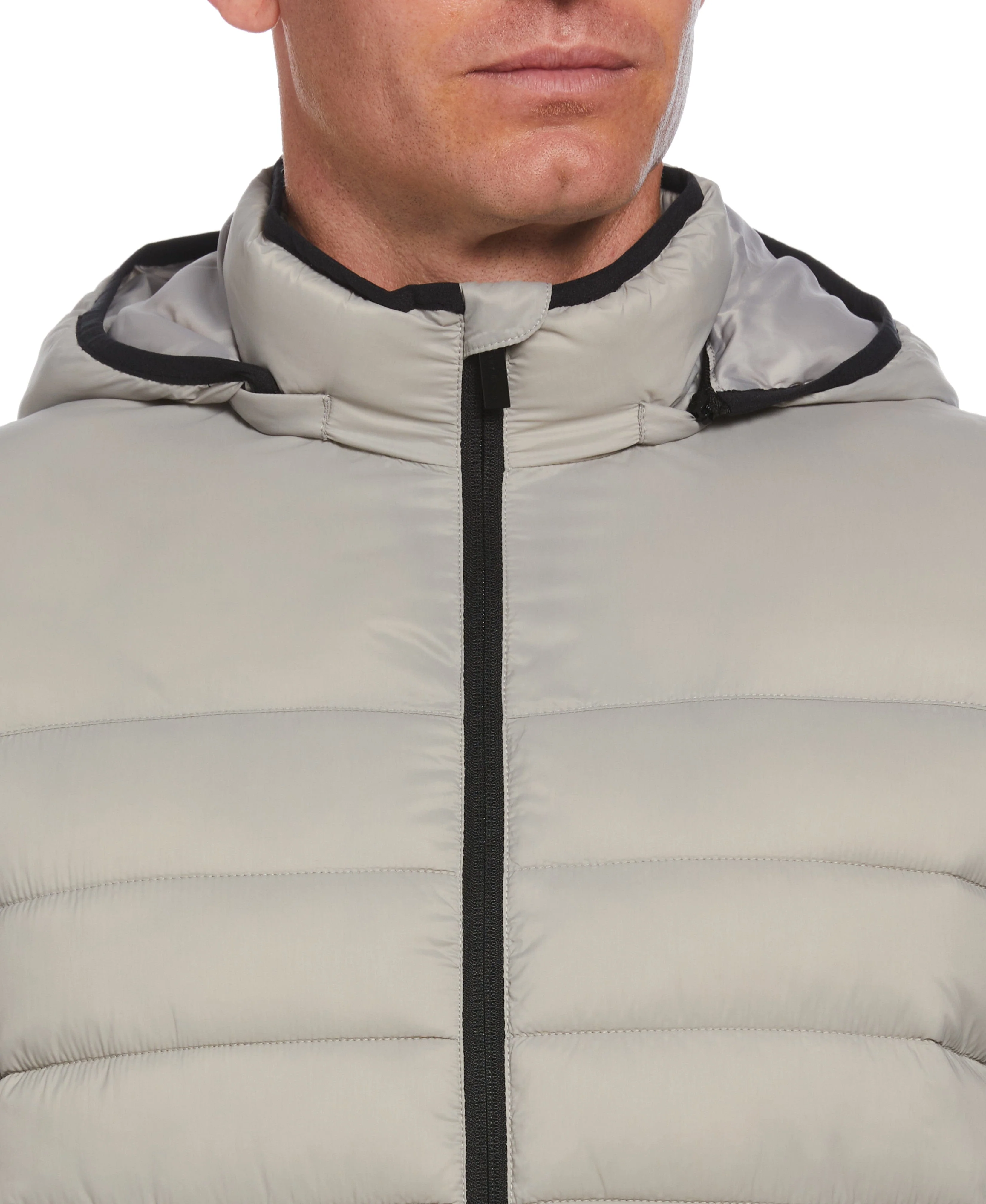 Lightweight Hooded Puffer Jacket