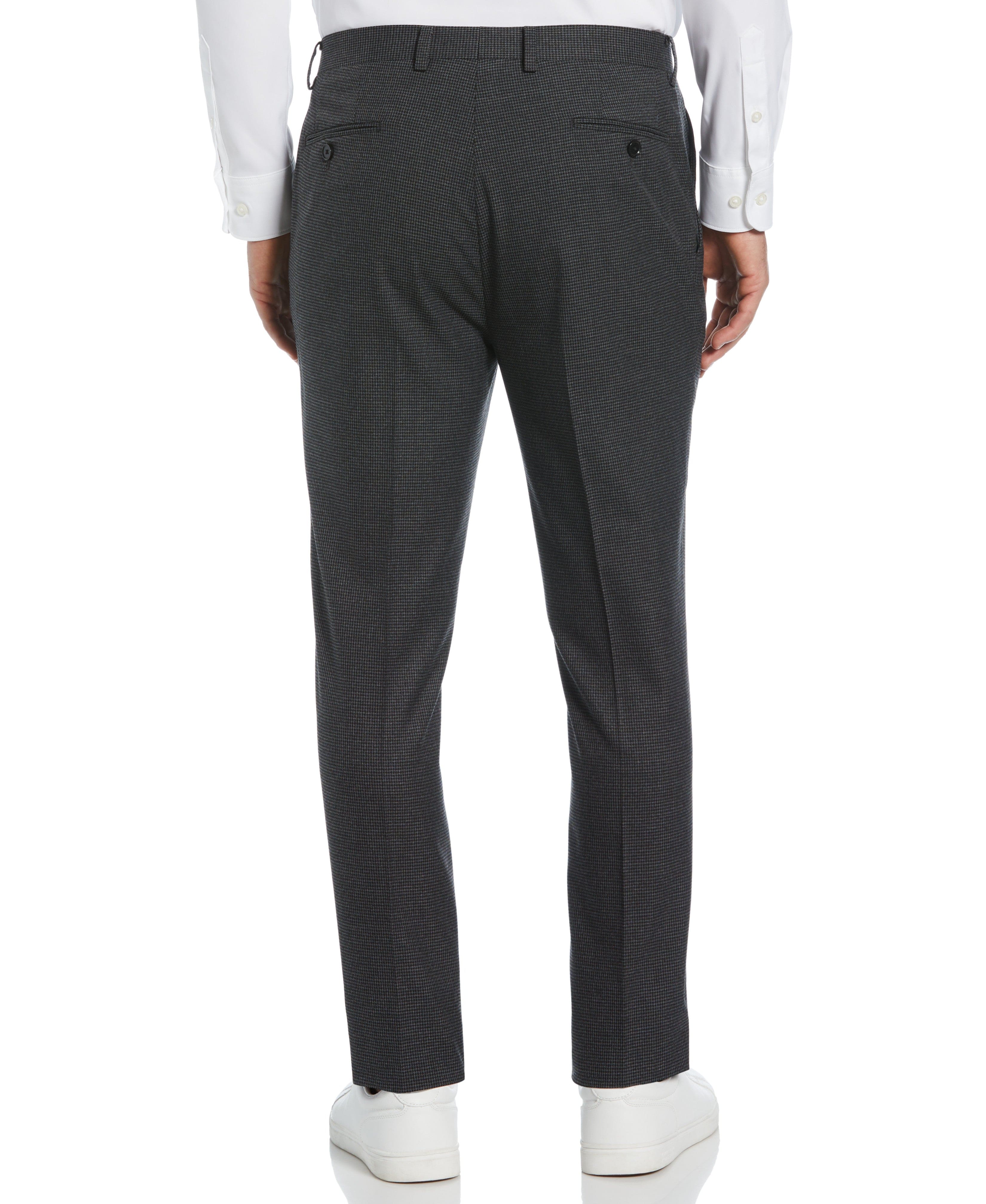 Slim Fit Houndstooth Suit Pant