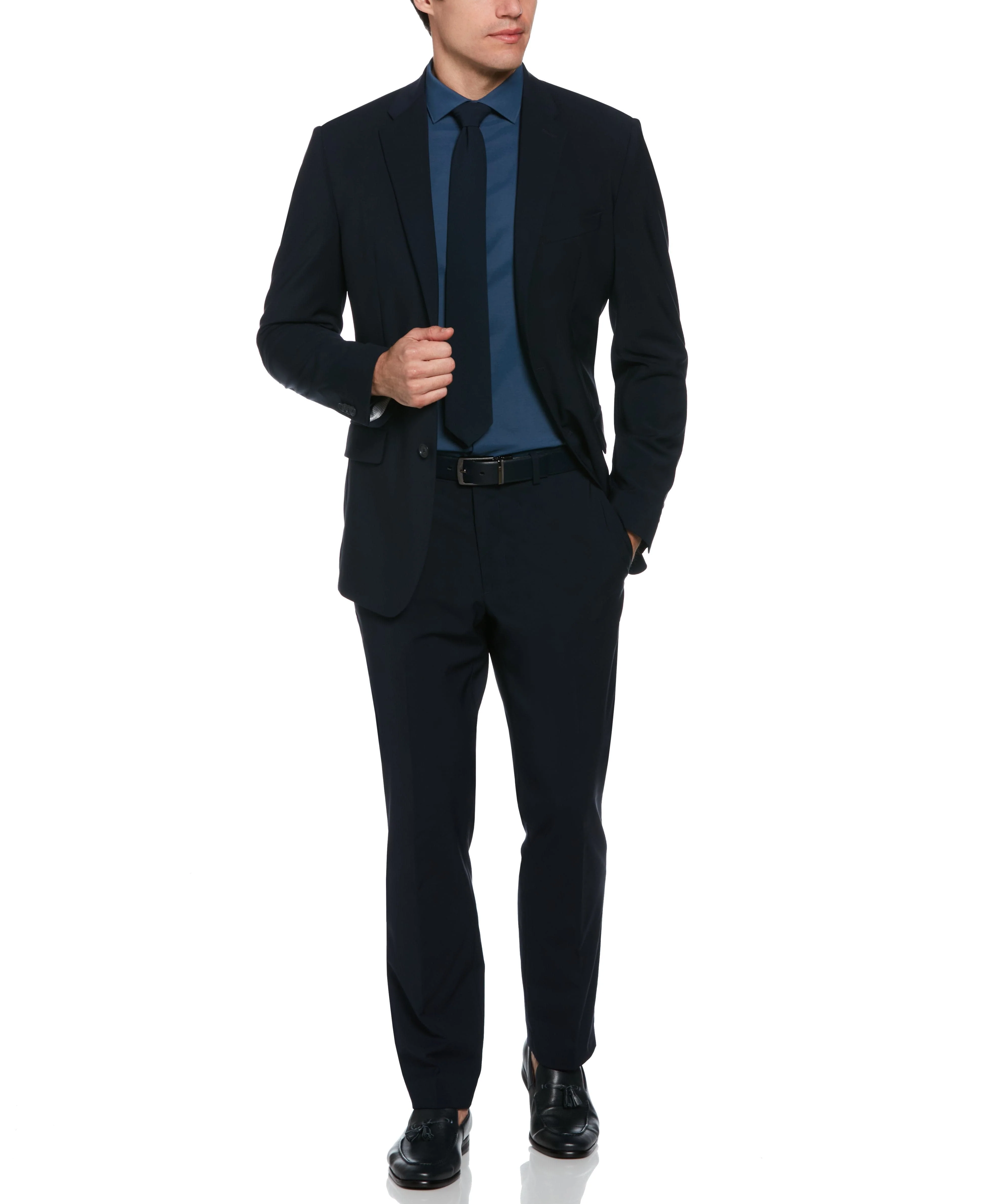 Slim Fit Textured Suit Jacket