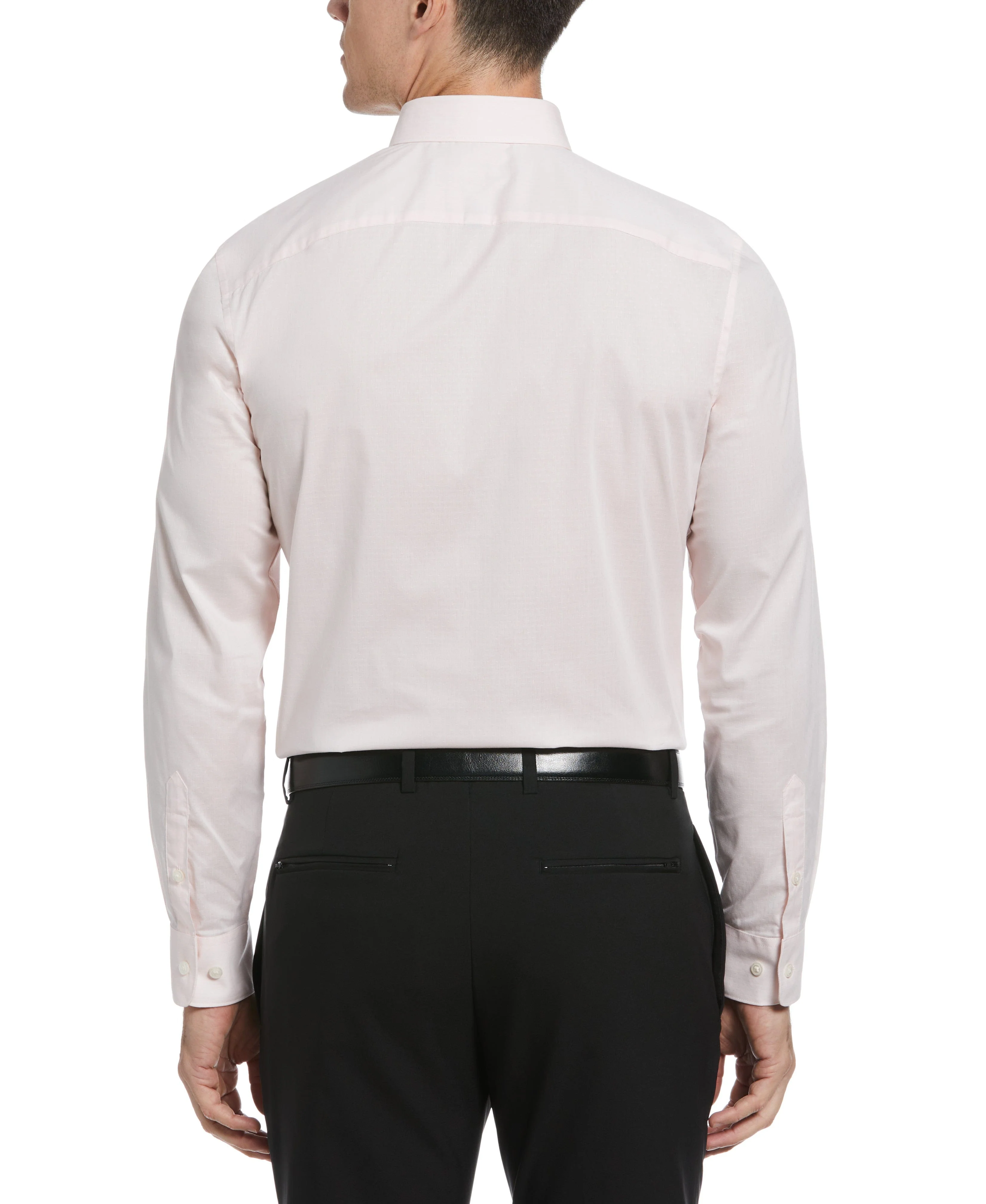 Slim Fit Dobby Stripe Dress Shirt