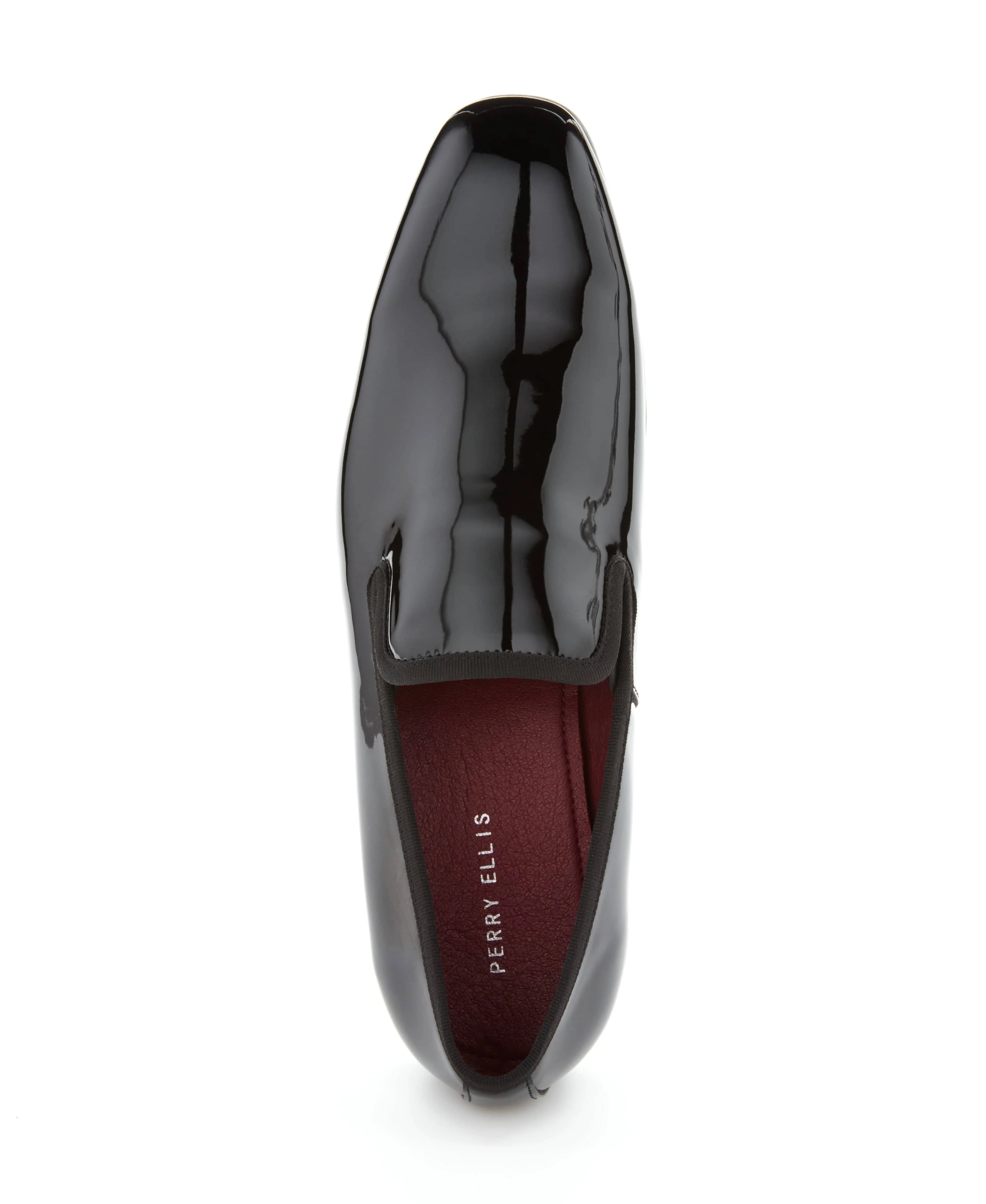 Patent Leather Slip-On Shoes