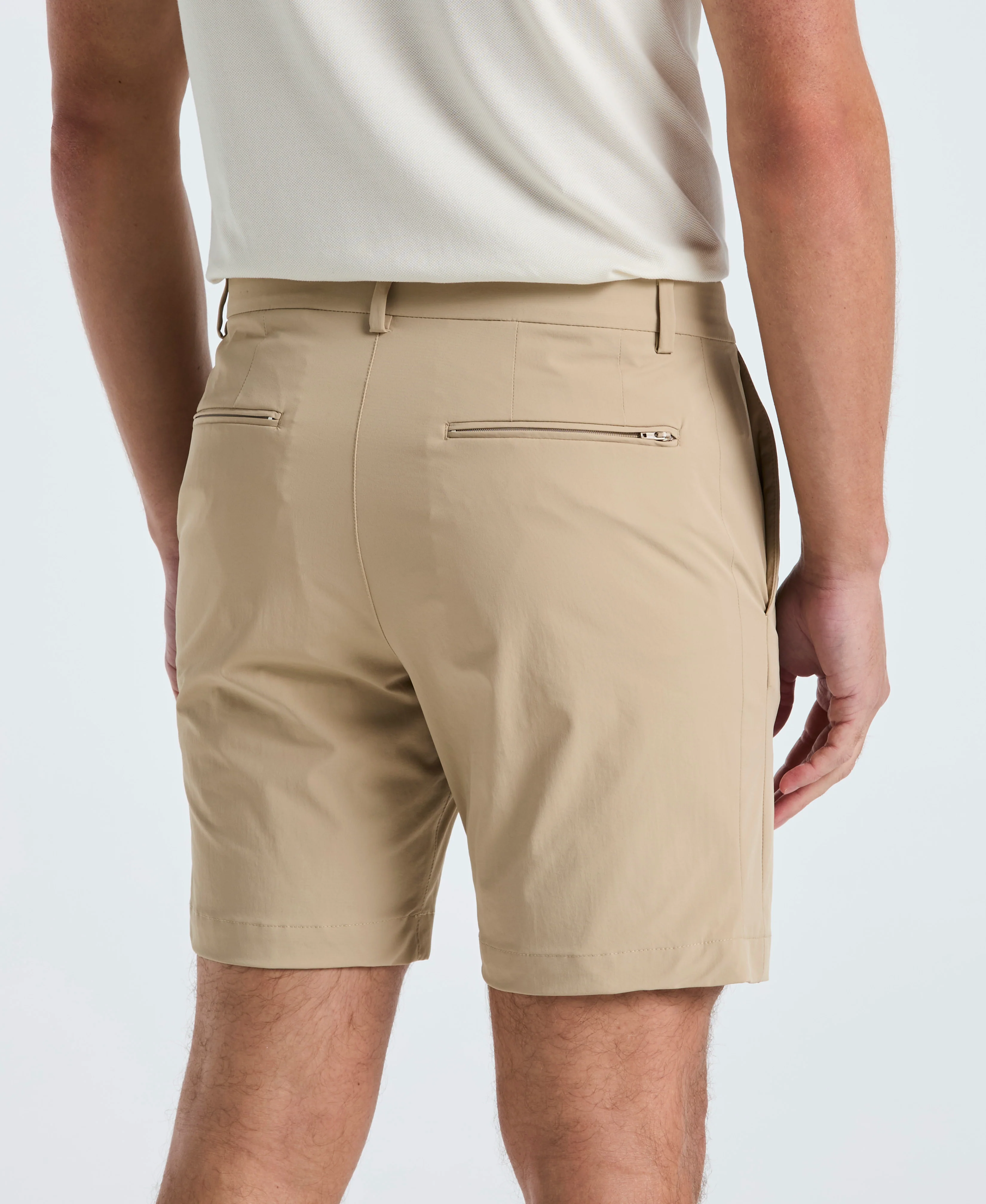 Stretch Solid Tech Short