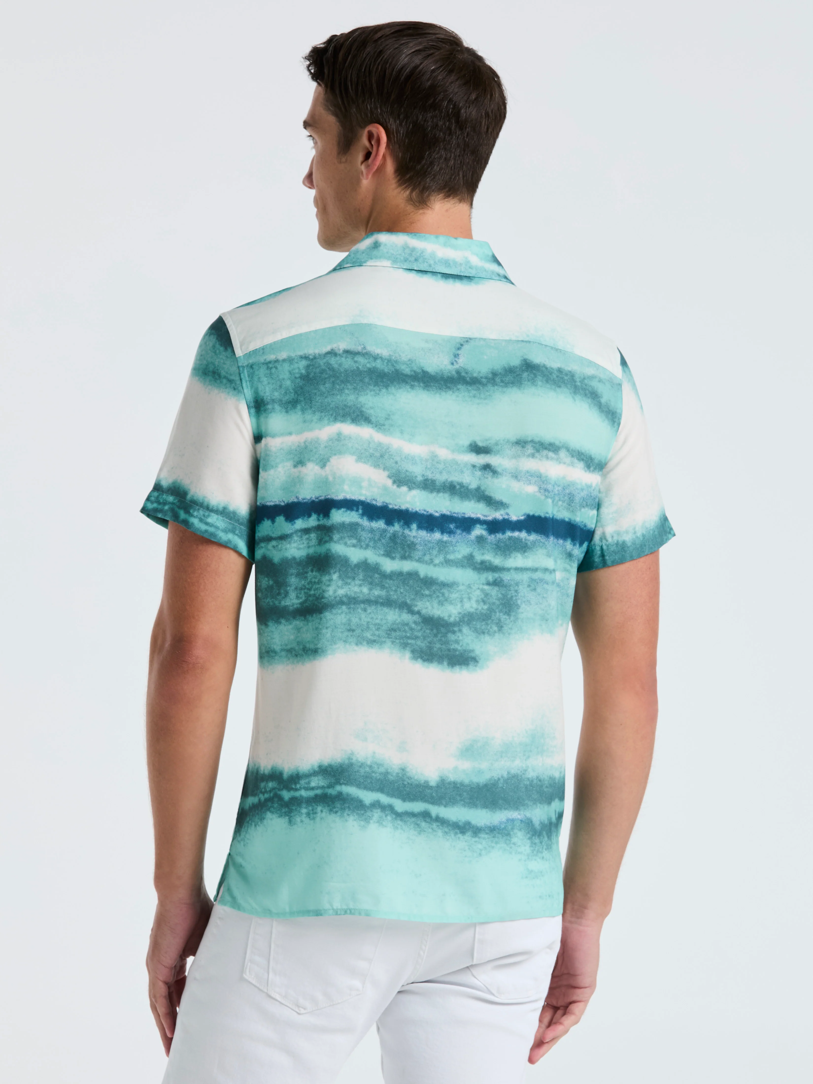 EcoVero™ Wave Print Shirt