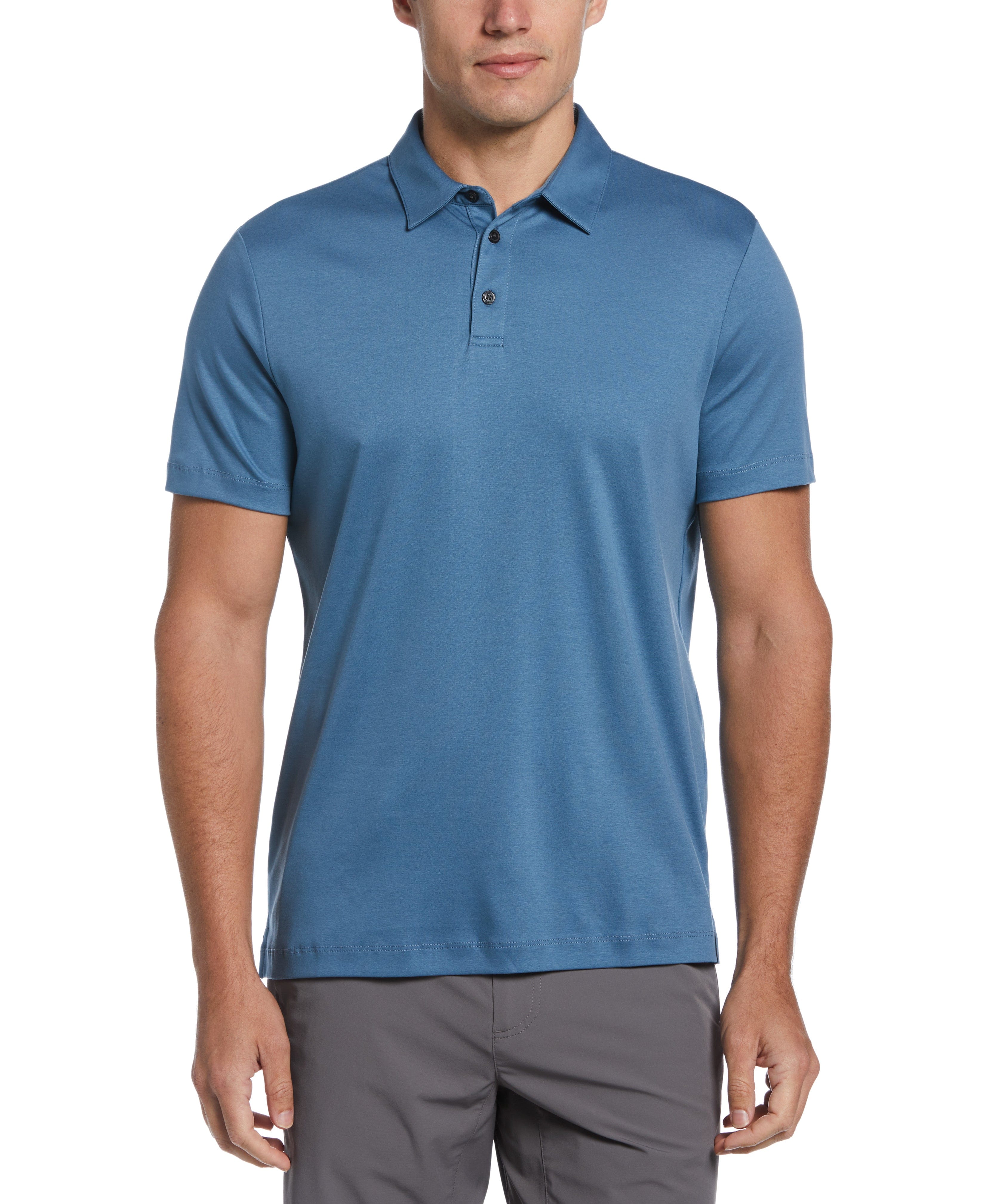 Smart Interlock Solid Polo