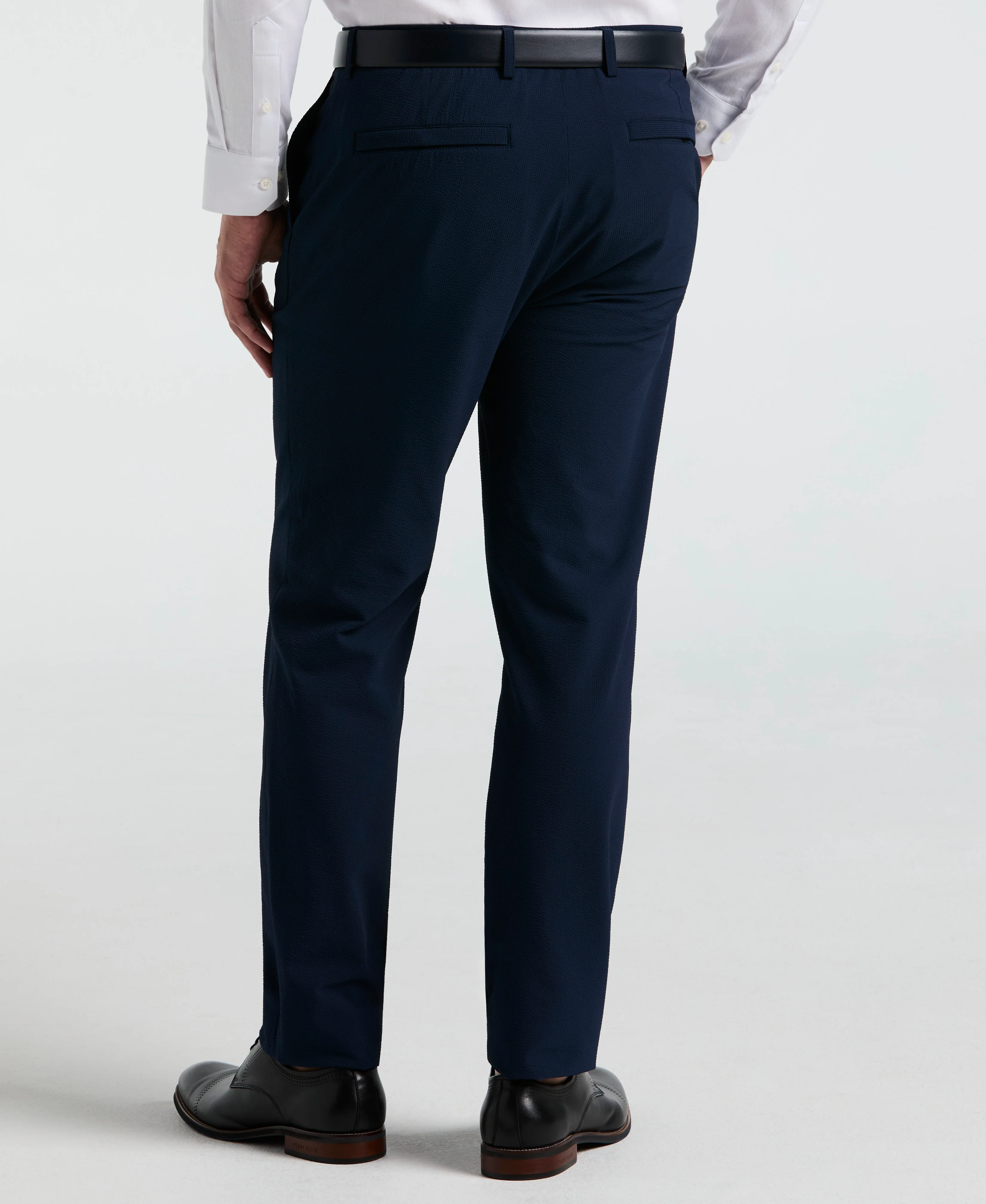 Slim Fit Seersucker Suit Pant