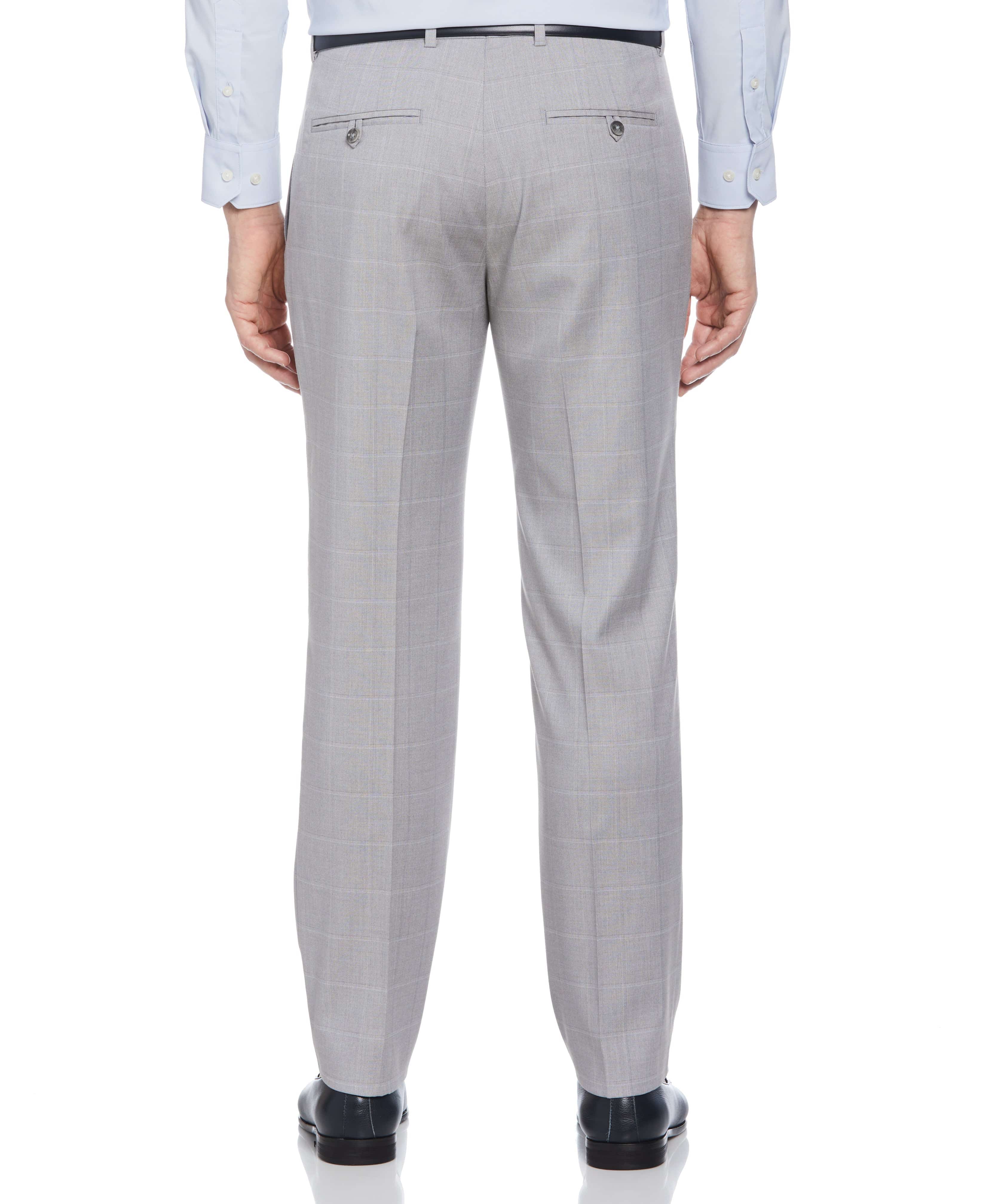 Windowpane Plaid Pant