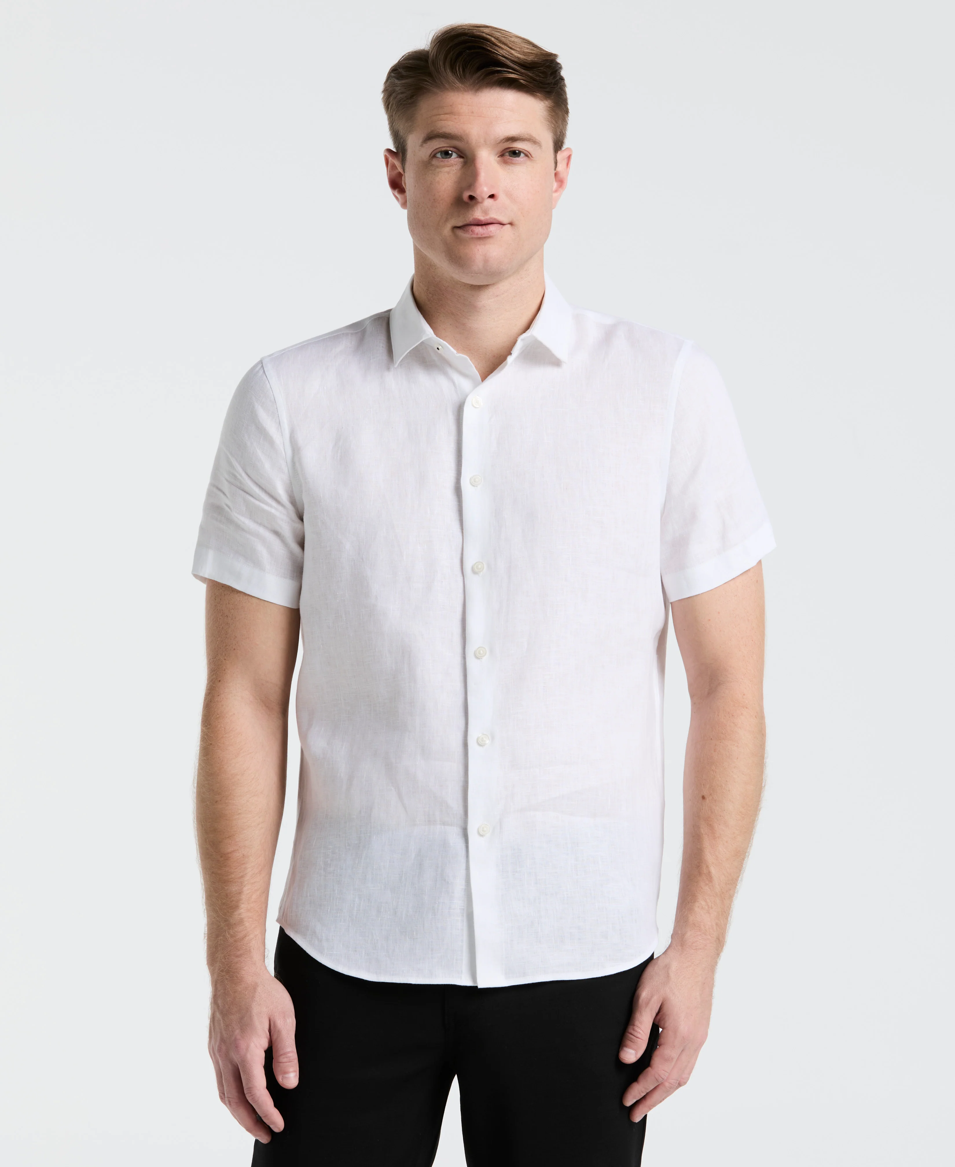 Solid Linen Shirt