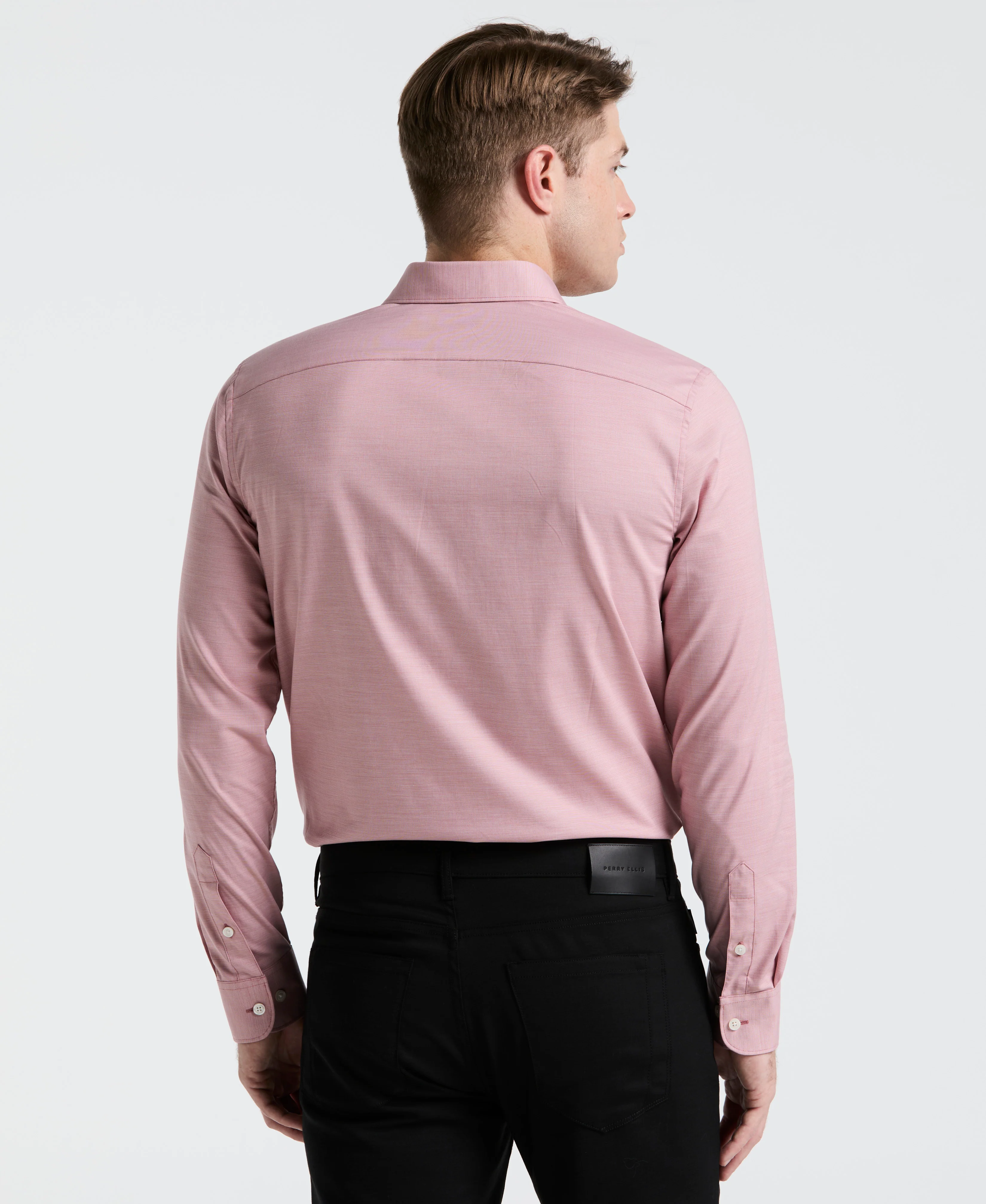 Dobby Cotton Stretch Slim Fit Shirt