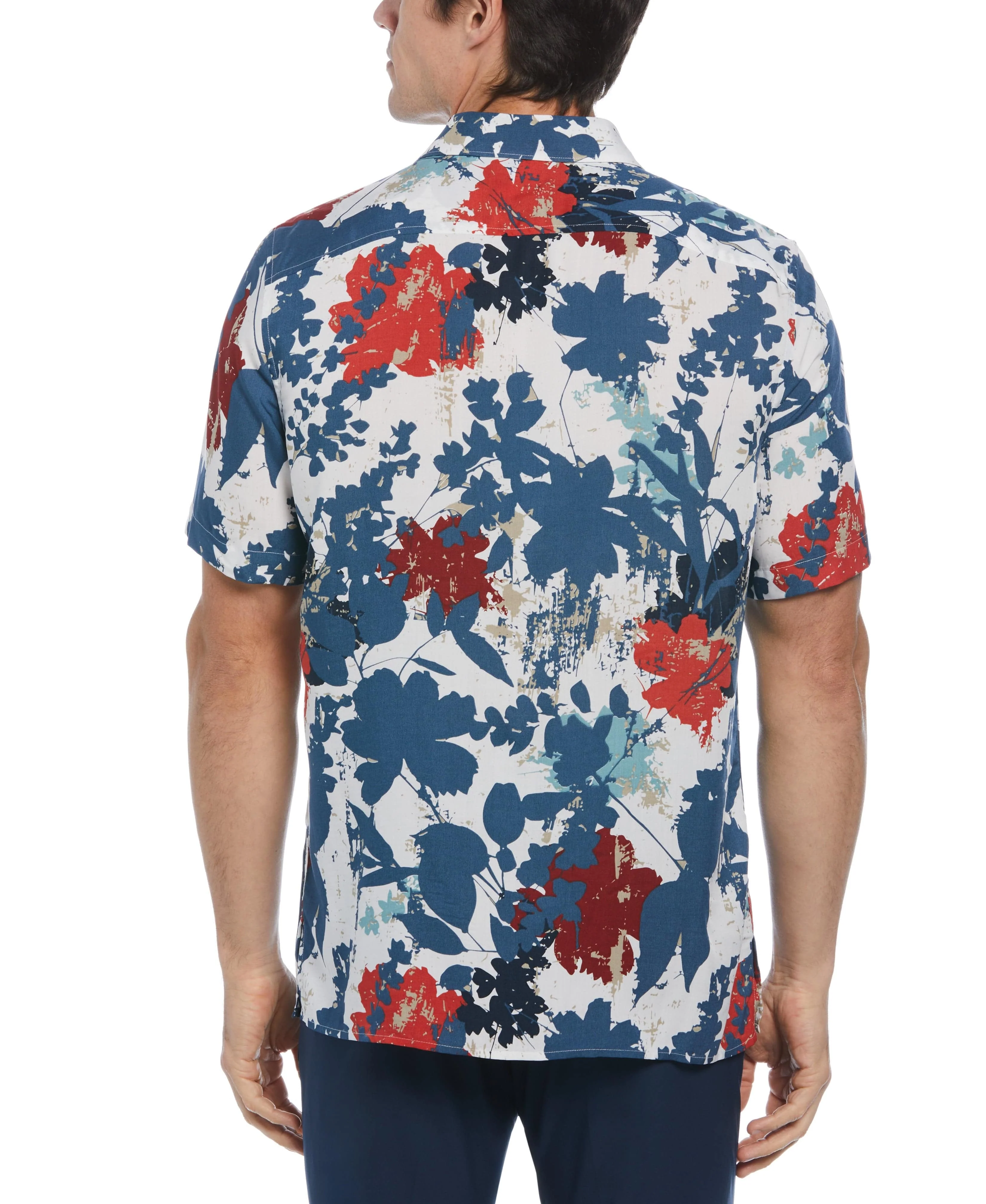 Floral Leaf Print Shirt