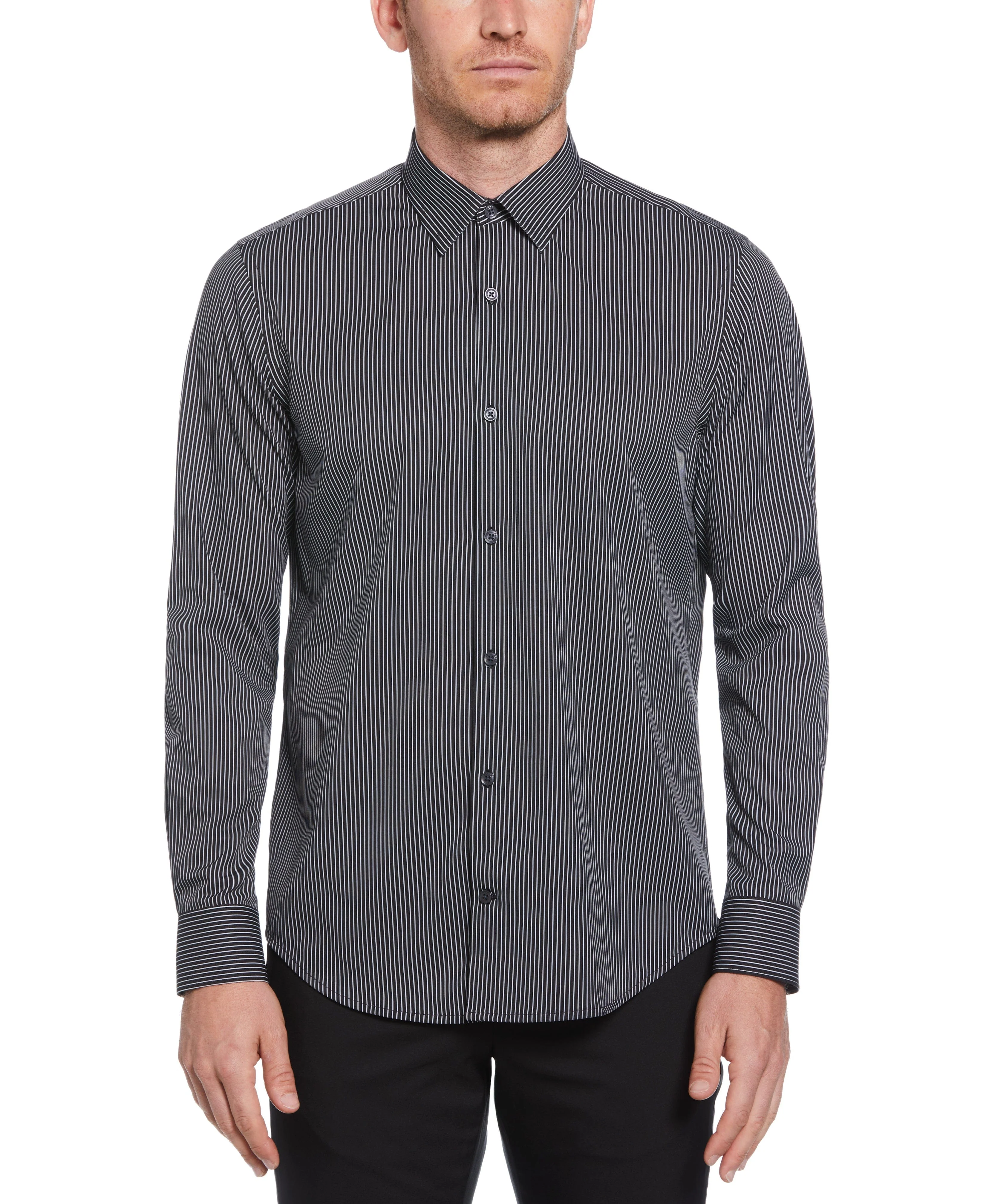 Total Stretch Pinstripe Shirt