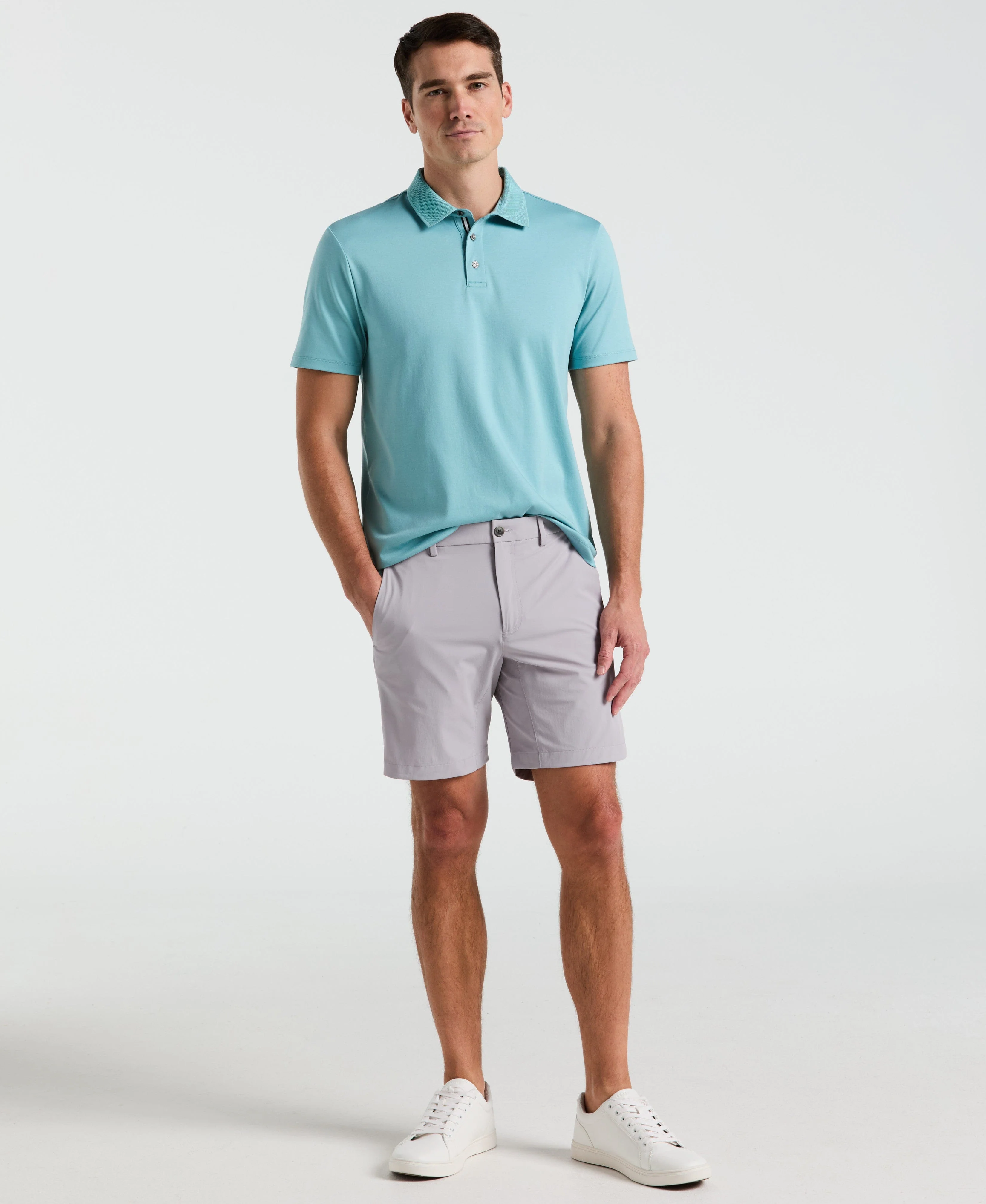 Stretch Solid Tech Short