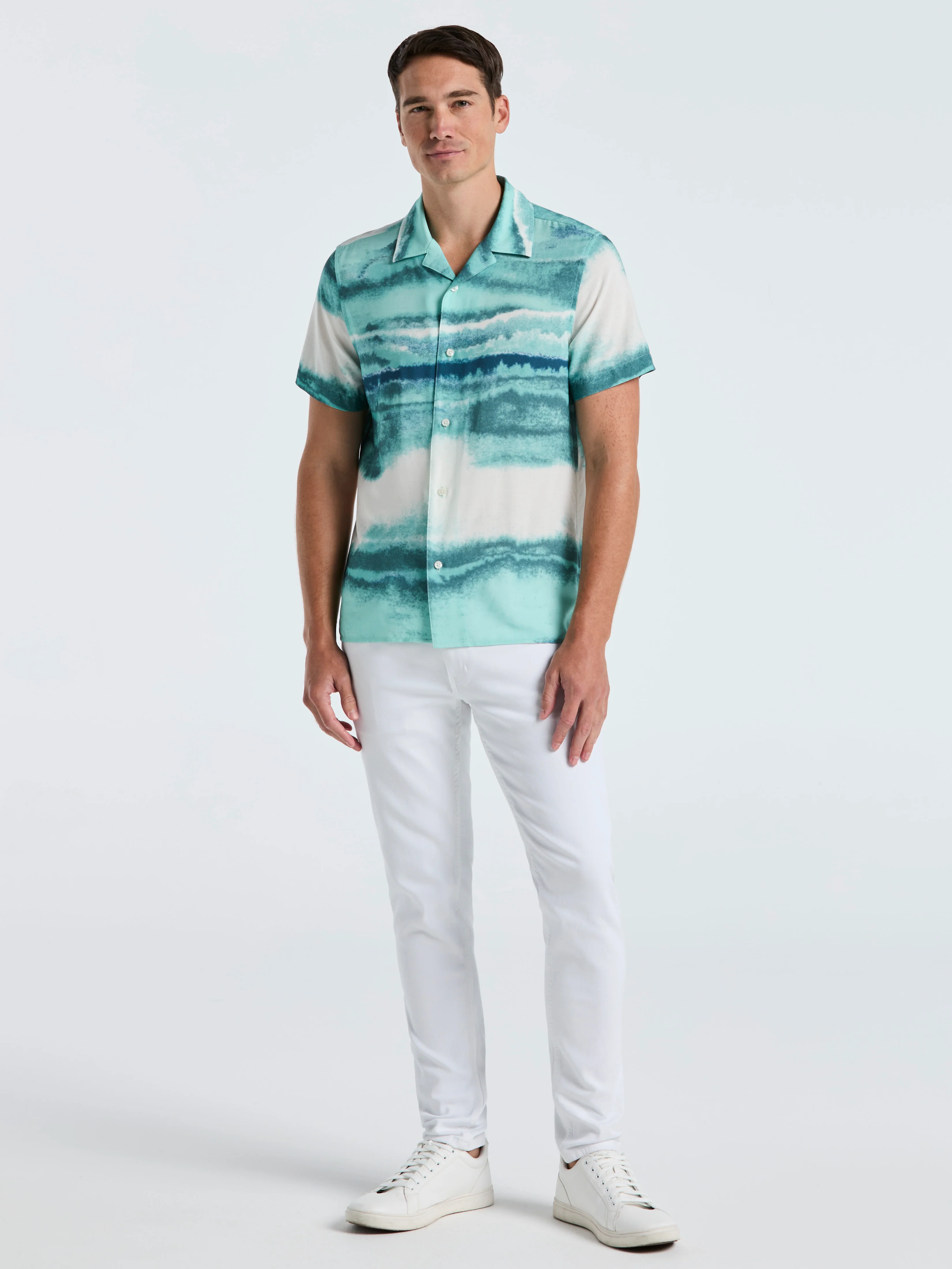 EcoVero™ Wave Print Shirt