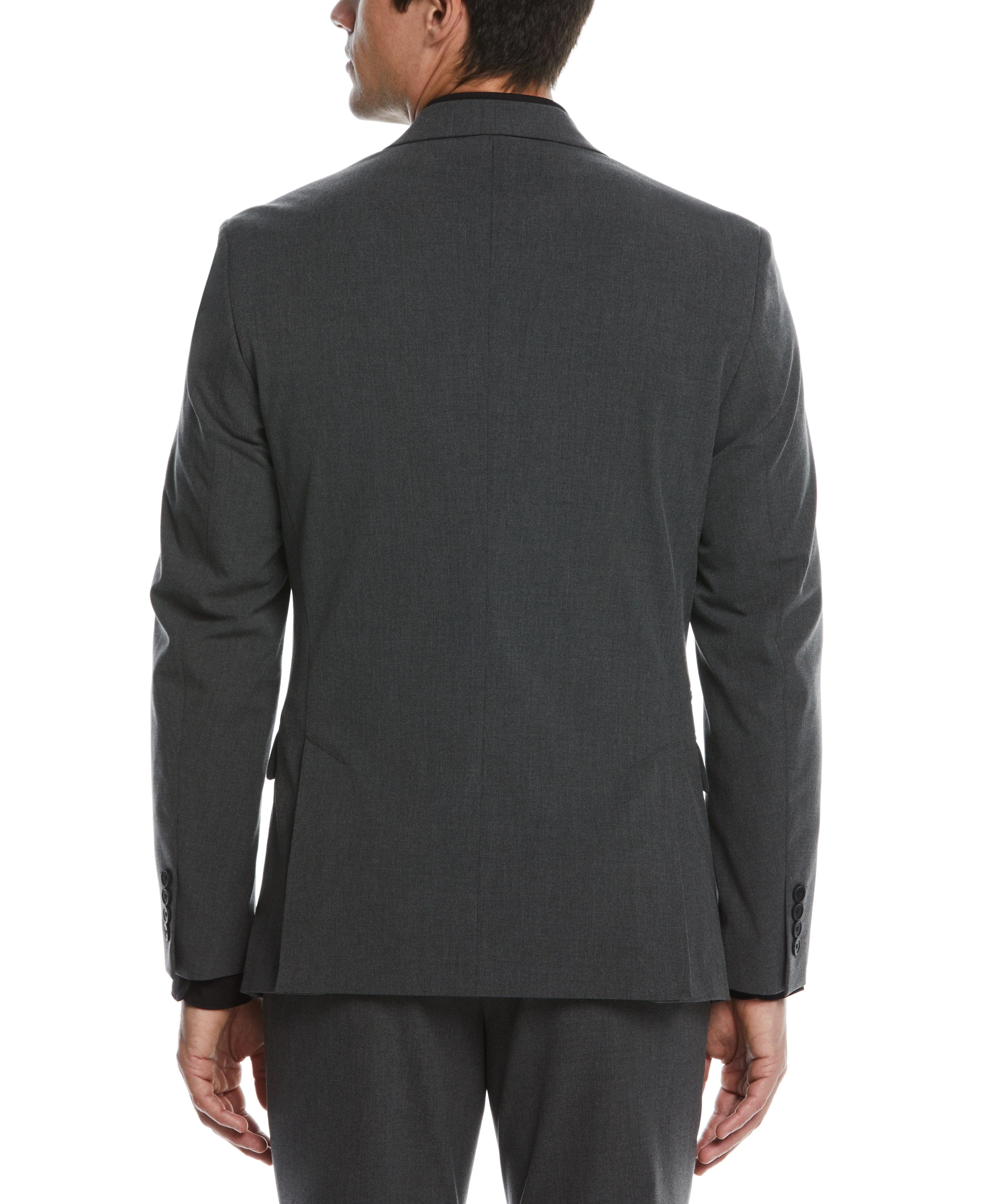 Slim Fit Stretch Textured Tech Suit Jacket