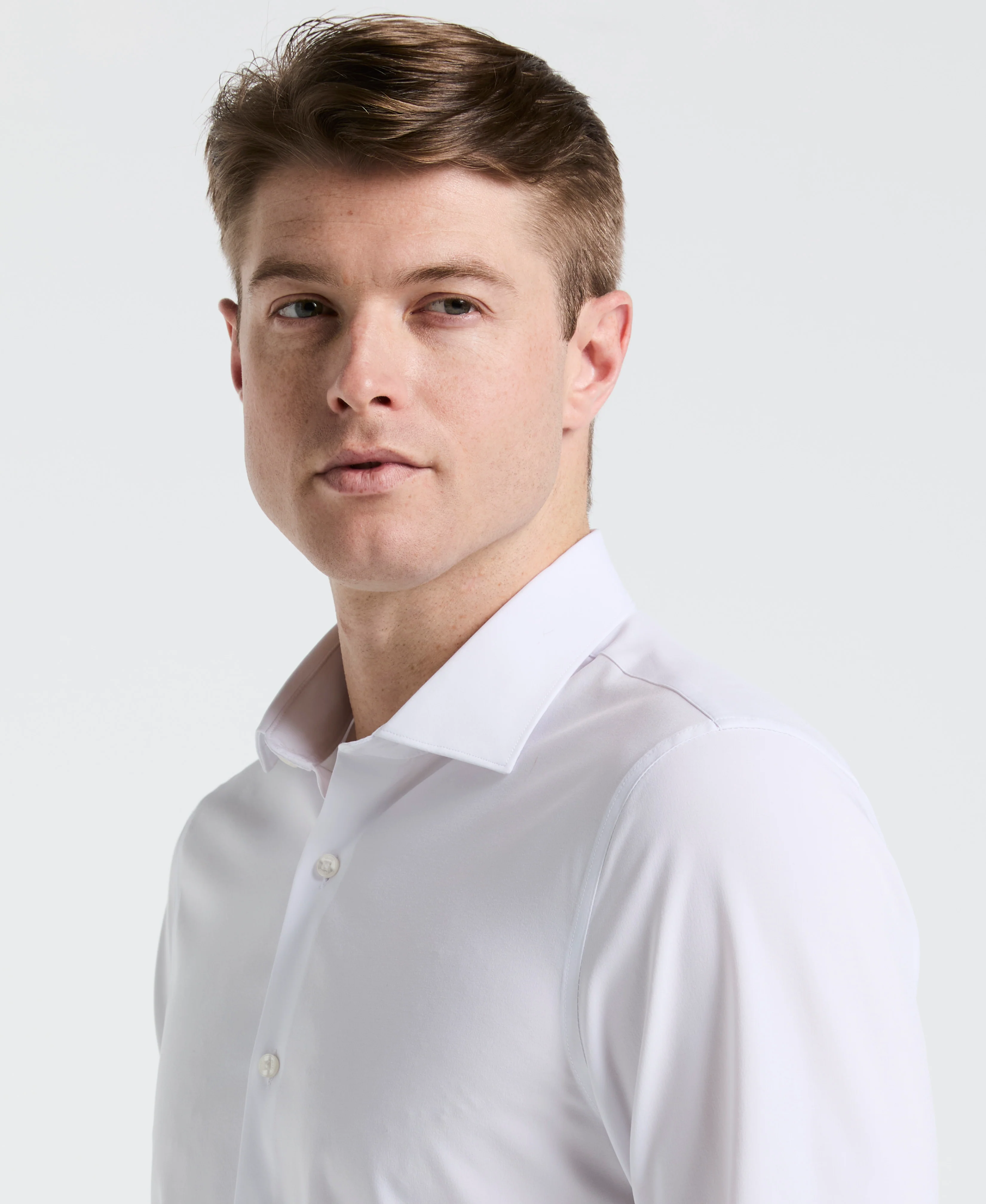 Performance Tech Solid Dress Shirt