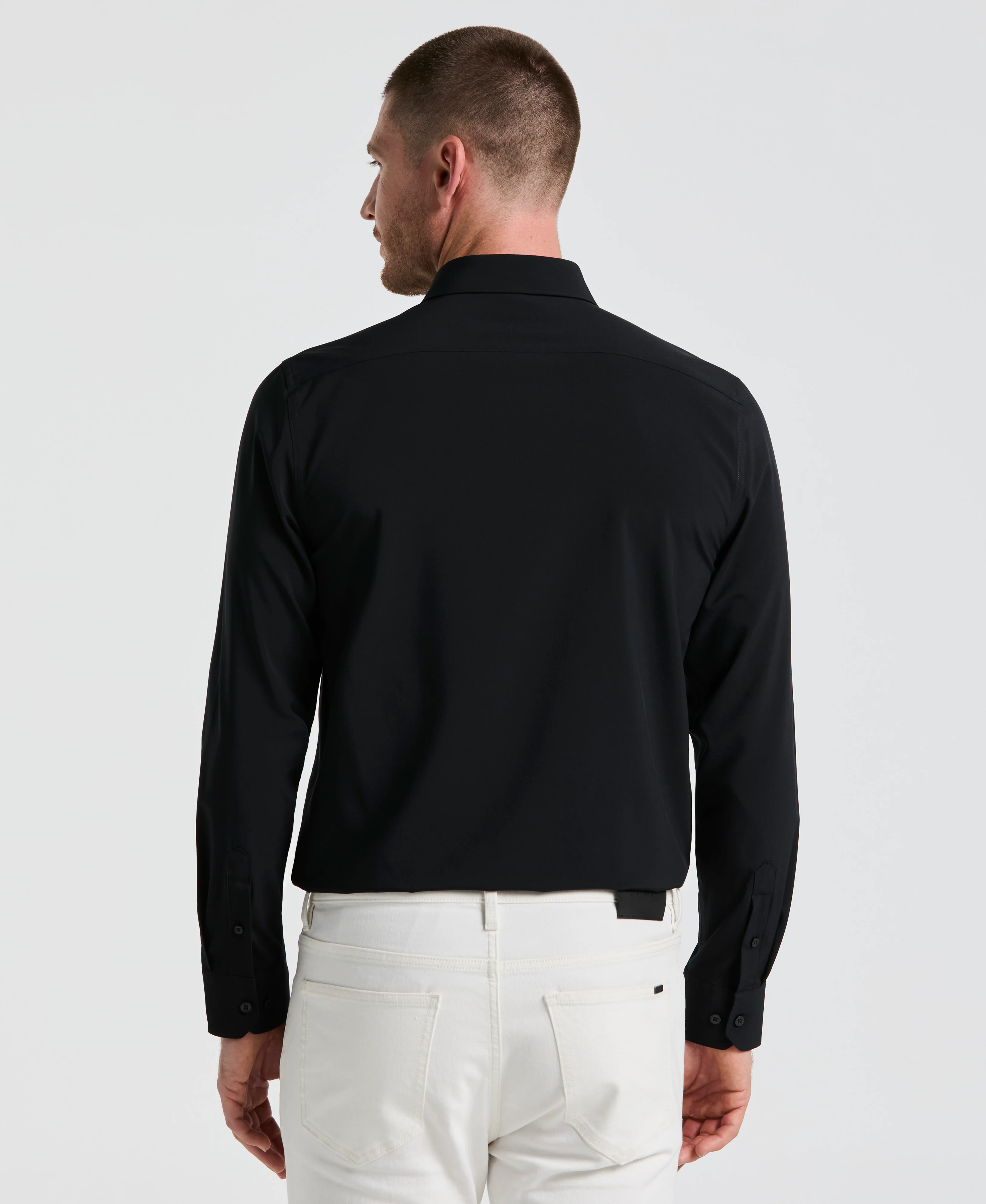 Performance Tech Solid Dress Shirt