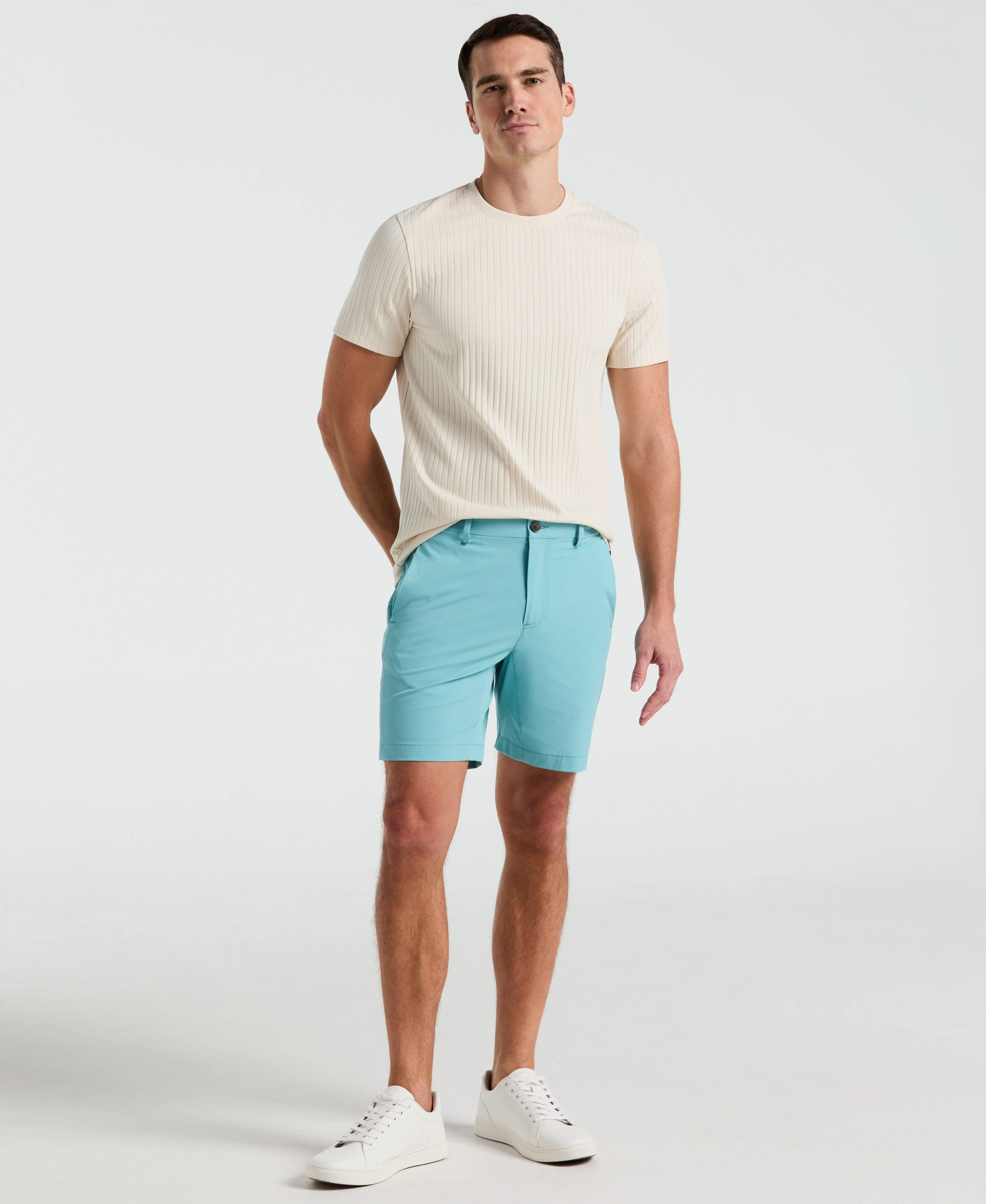 Stretch Solid Tech Short