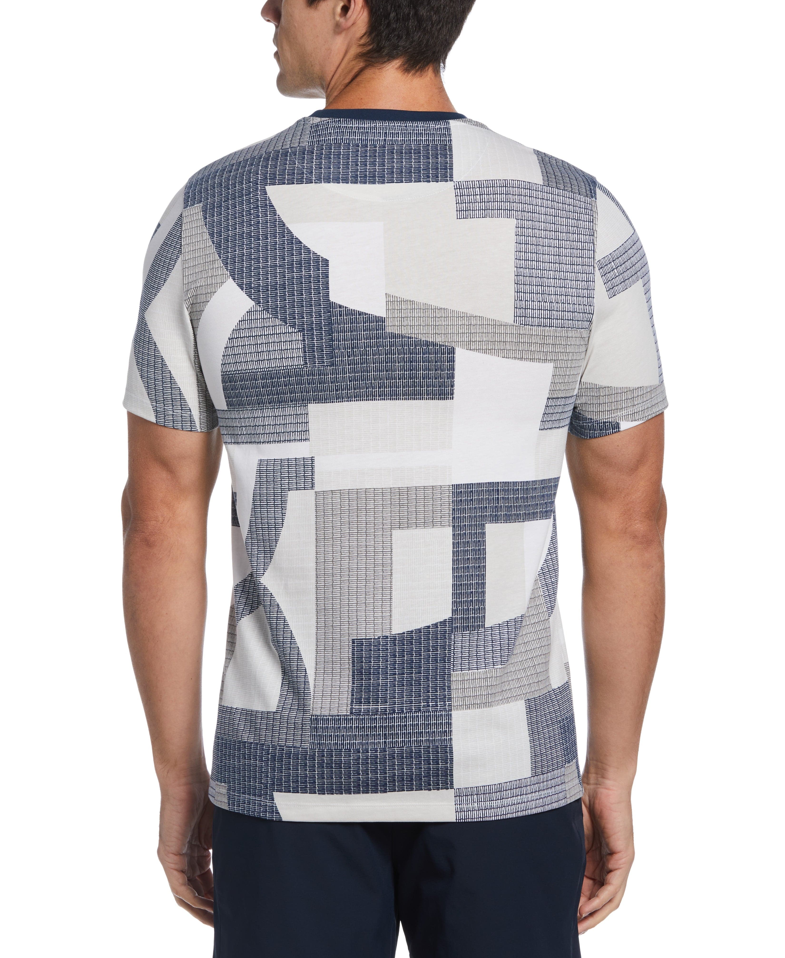Abstract Geometric Printed Tee